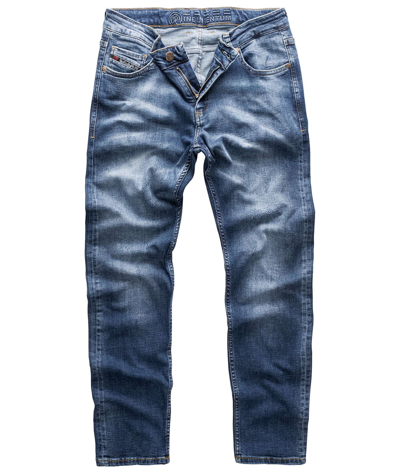 Indumentum Herren Jeans Slim Fit Blau IS-300 - Image 6