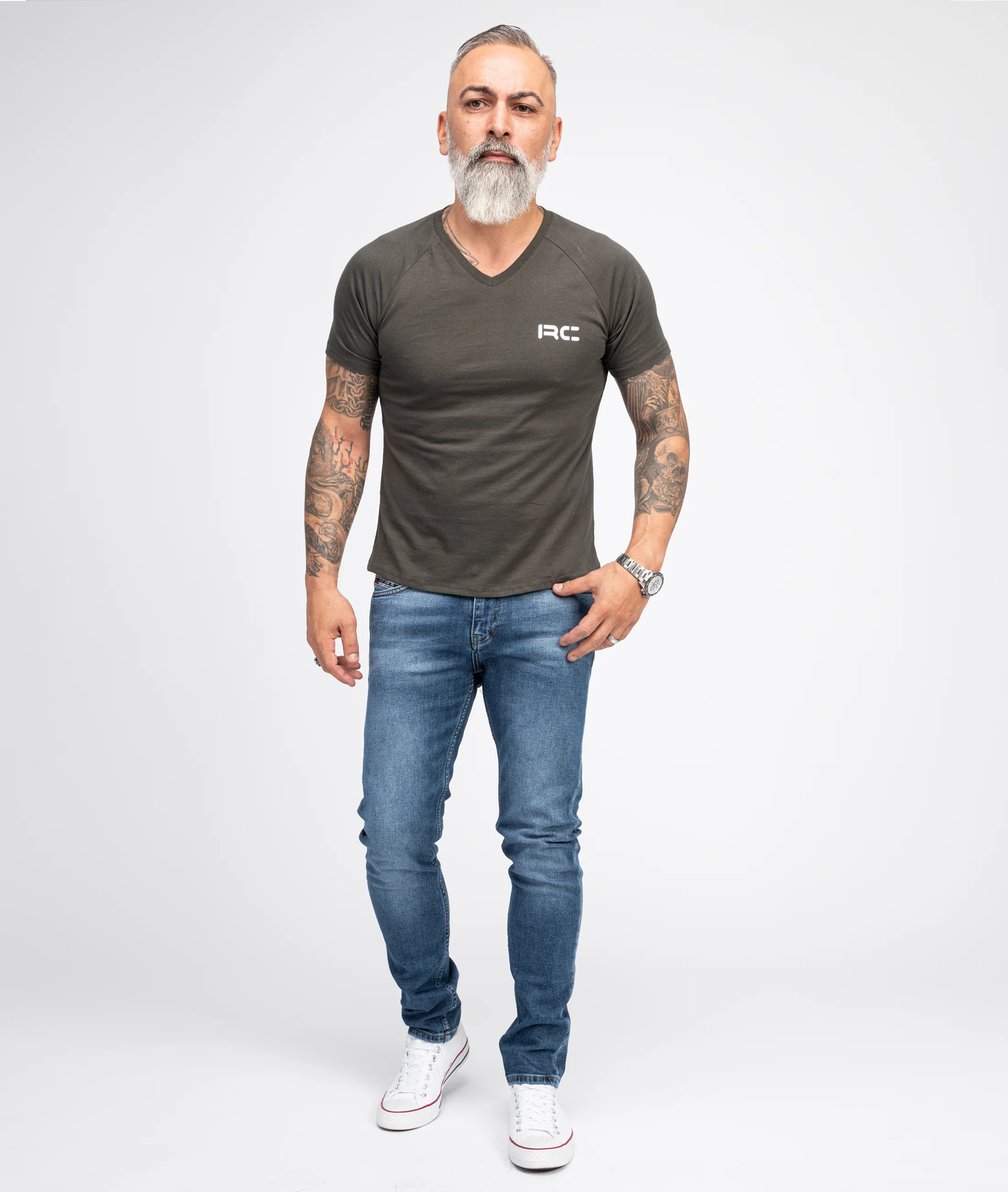Indumentum Herren Jeans Slim Fit Blau IS-303 - Image 5