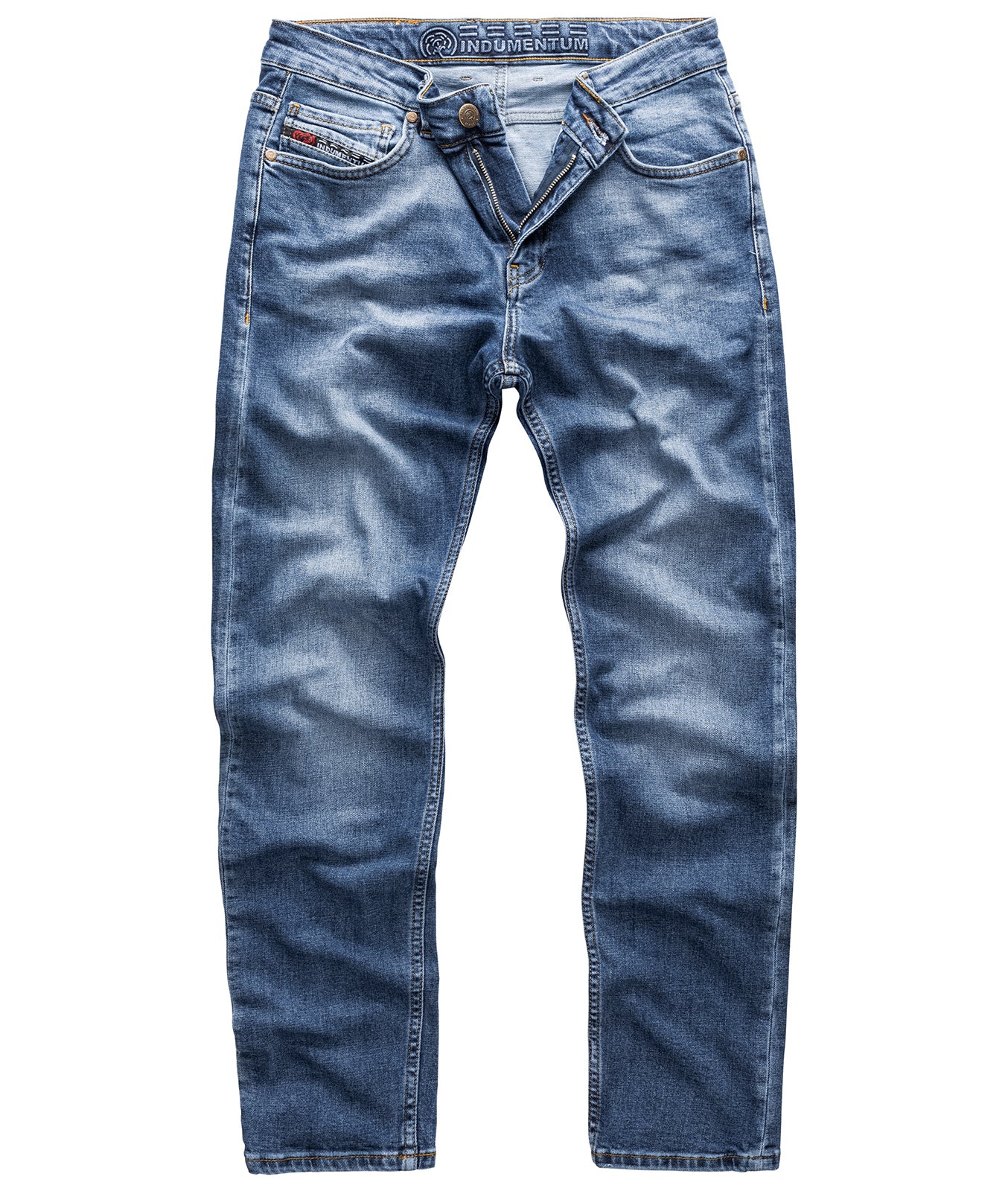 Indumentum Herren Jeans Slim Fit Blau IS-303 - Image 6