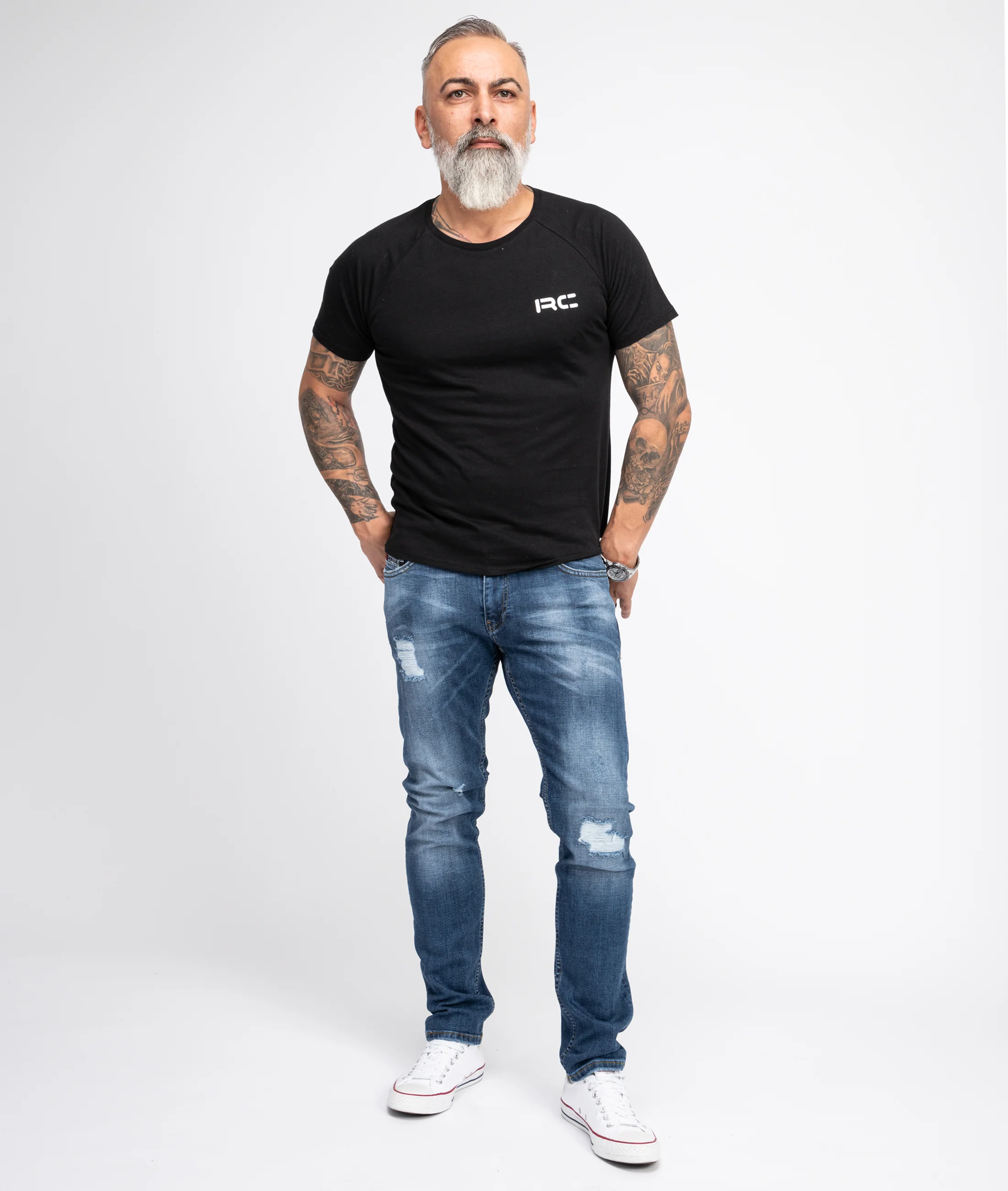Indumentum Herren Jeans Slim Fit Blau IS-304 - Image 5