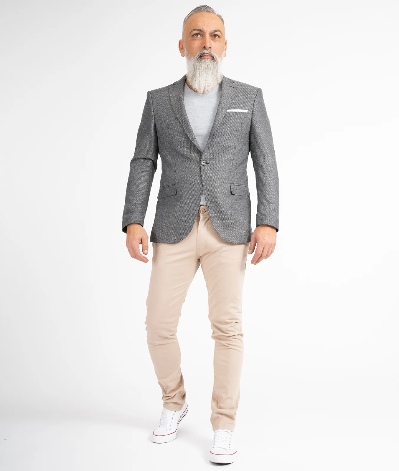 Indumentum Herren Sakko Slim Fit IJS-100 - Image 5