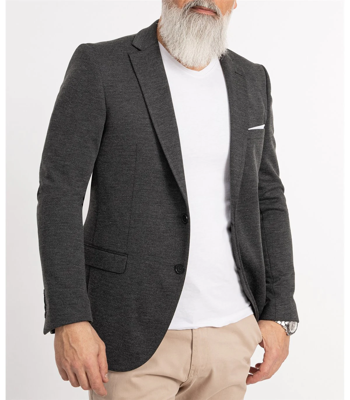 Indumentum Herren Sakko Slim Fit IJS-102 - Image 8