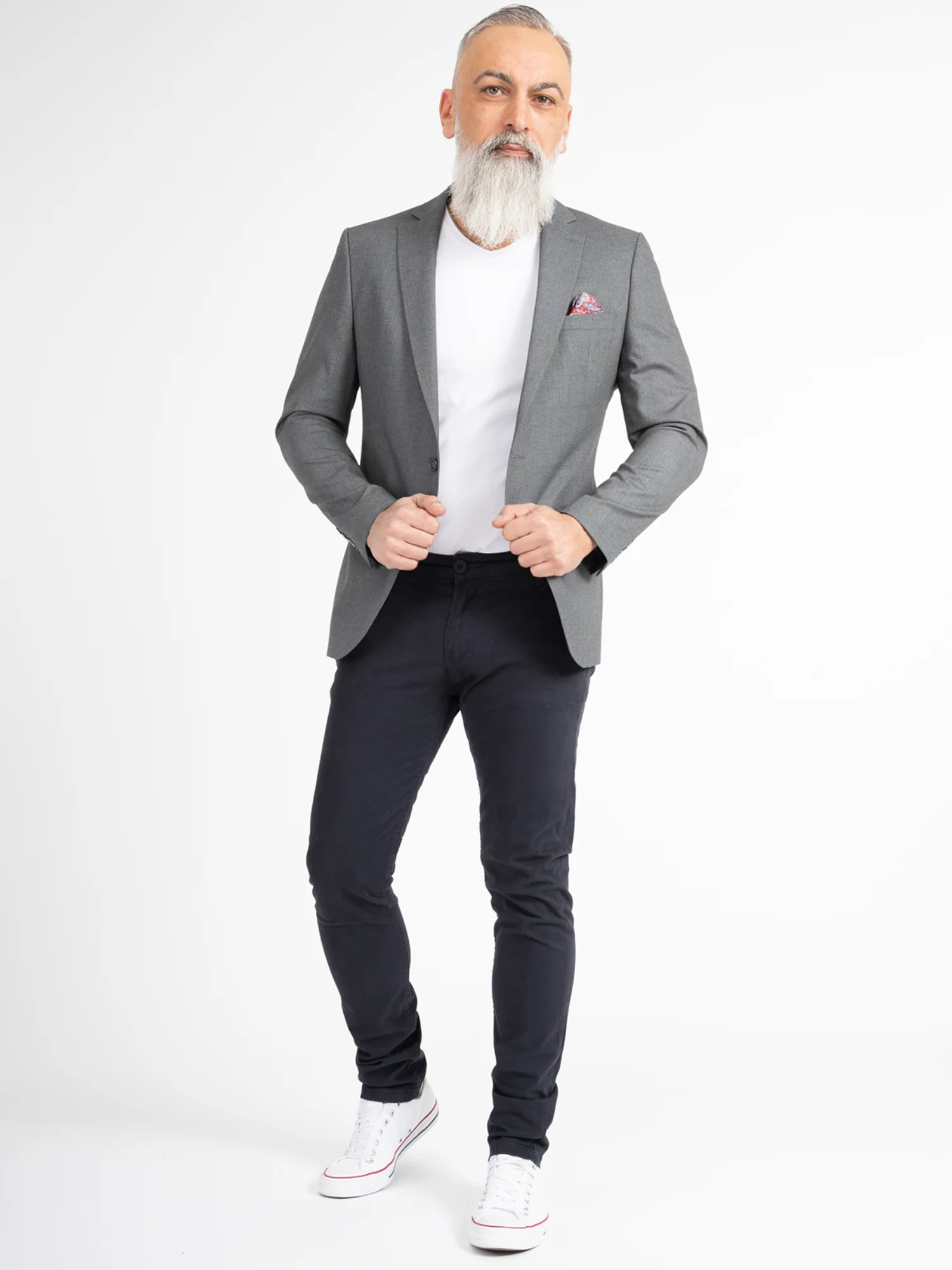 Indumentum Herren Sakko Slim Fit IJS-103 - Image 6