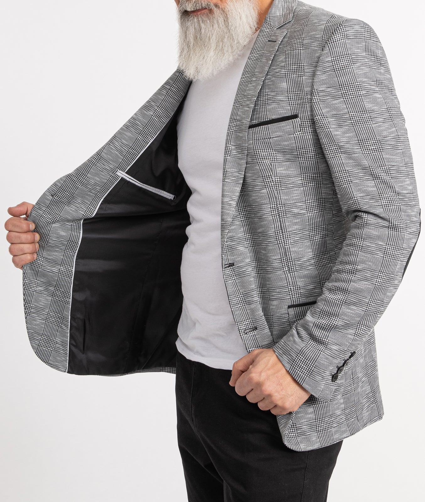 Indumentum Herren Sakko Slim Fit IJS-104 - Image 4