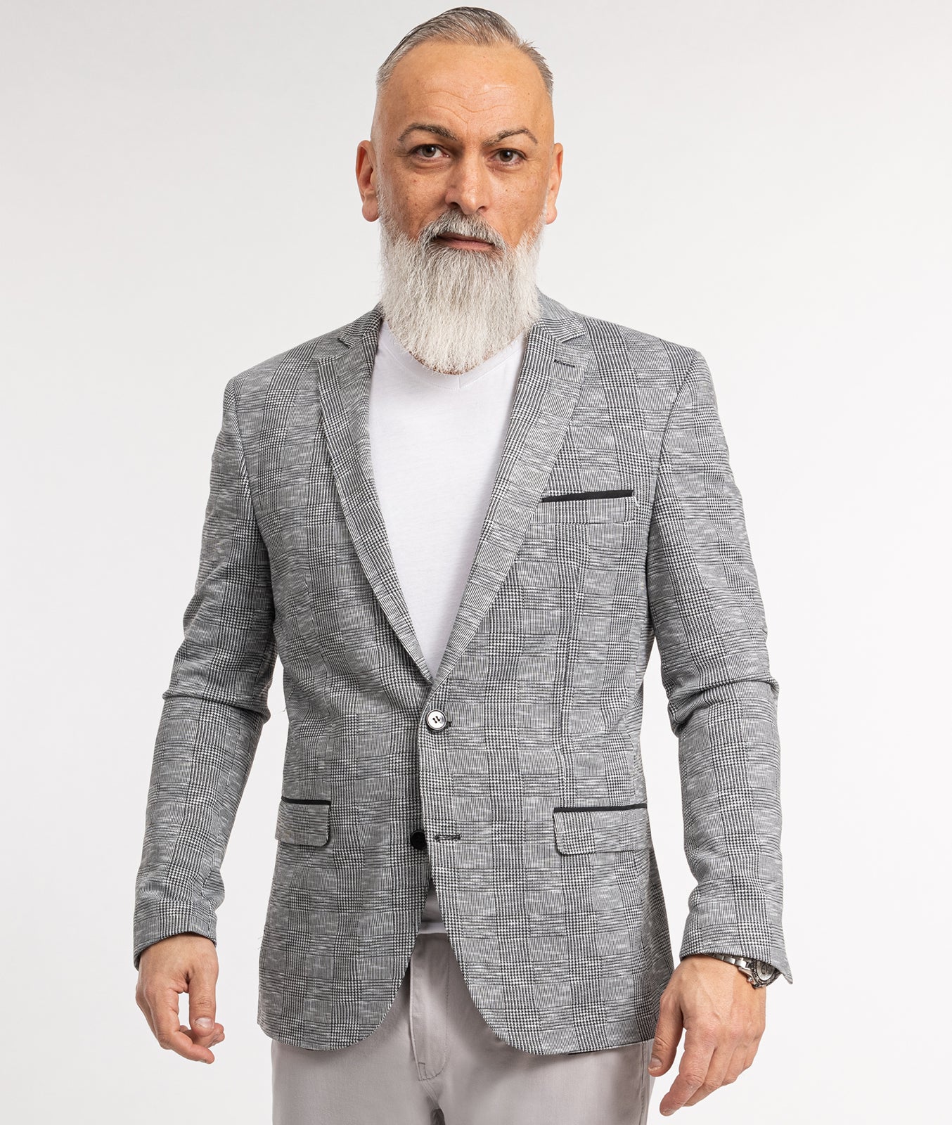 Indumentum Herren Sakko Slim Fit IJS-104 - Image 9