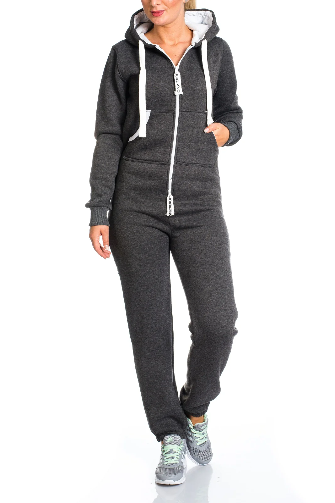 Lorenzo Loren Damen Jumpsuit Jogger LL-203C