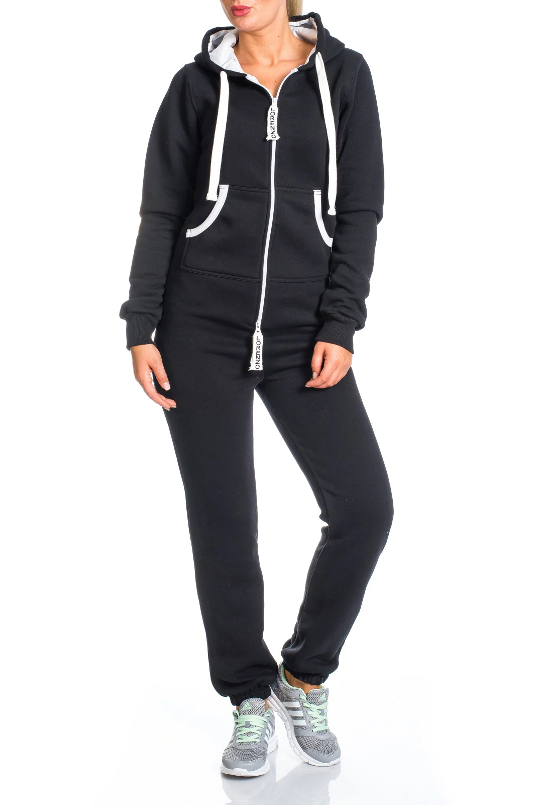 Lorenzo Loren Damen Jumpsuit Jogger LL-203C - Image 11