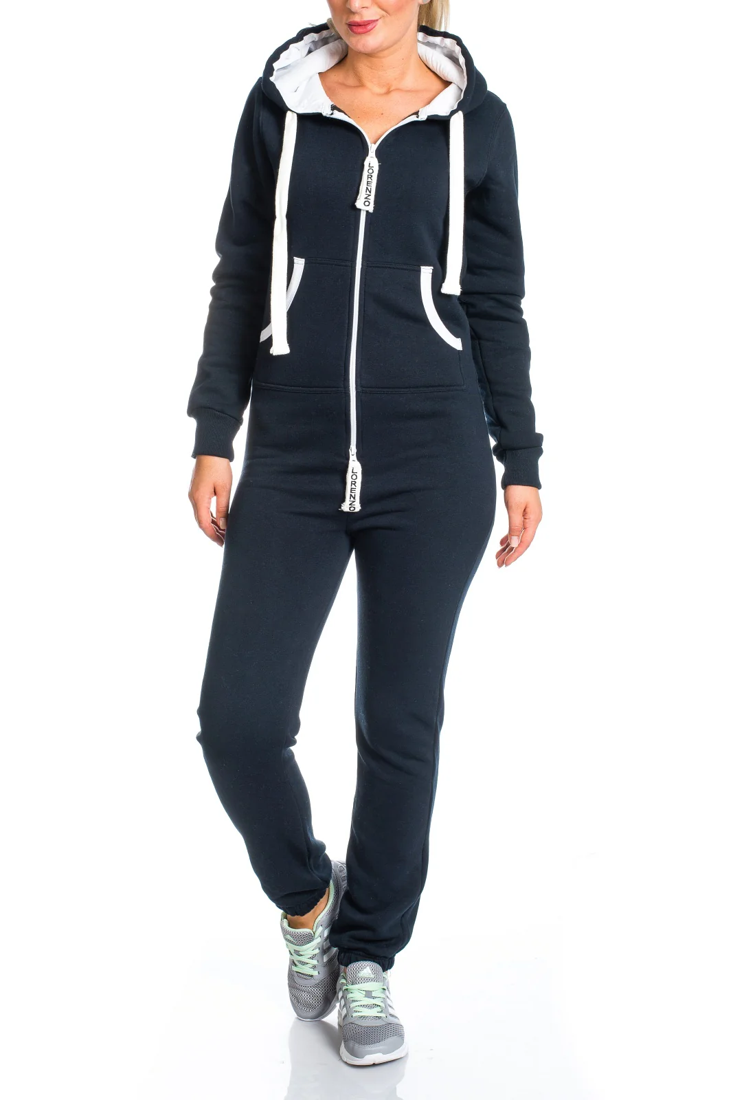 Lorenzo Loren Damen Jumpsuit Jogger LL-203C - Image 8