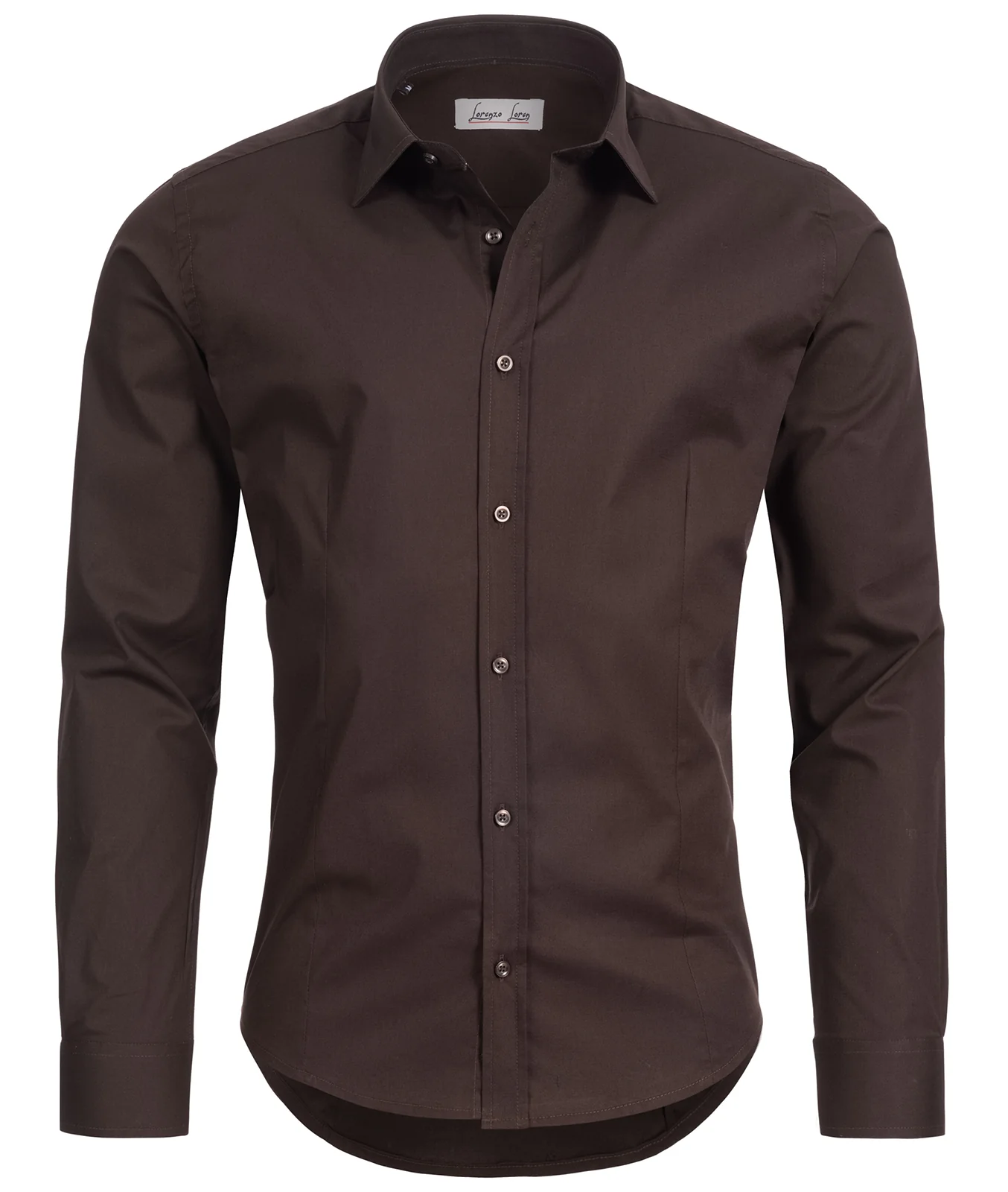 Lorenzo Loren Herren Business Hemd Kentkragen LL-200 - Image 10