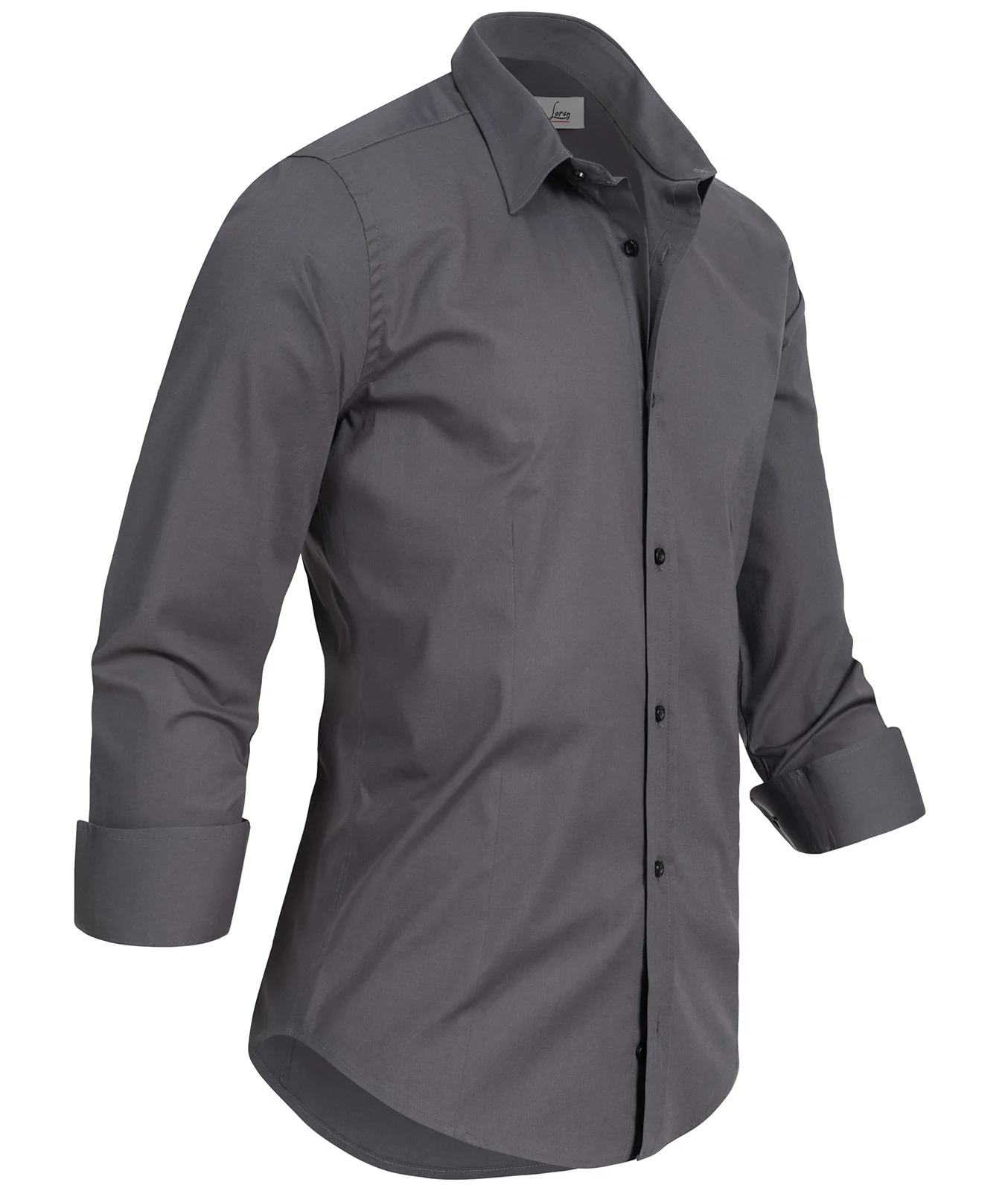 Lorenzo Loren Herren Business Hemd Kentkragen LL-200 - Image 15