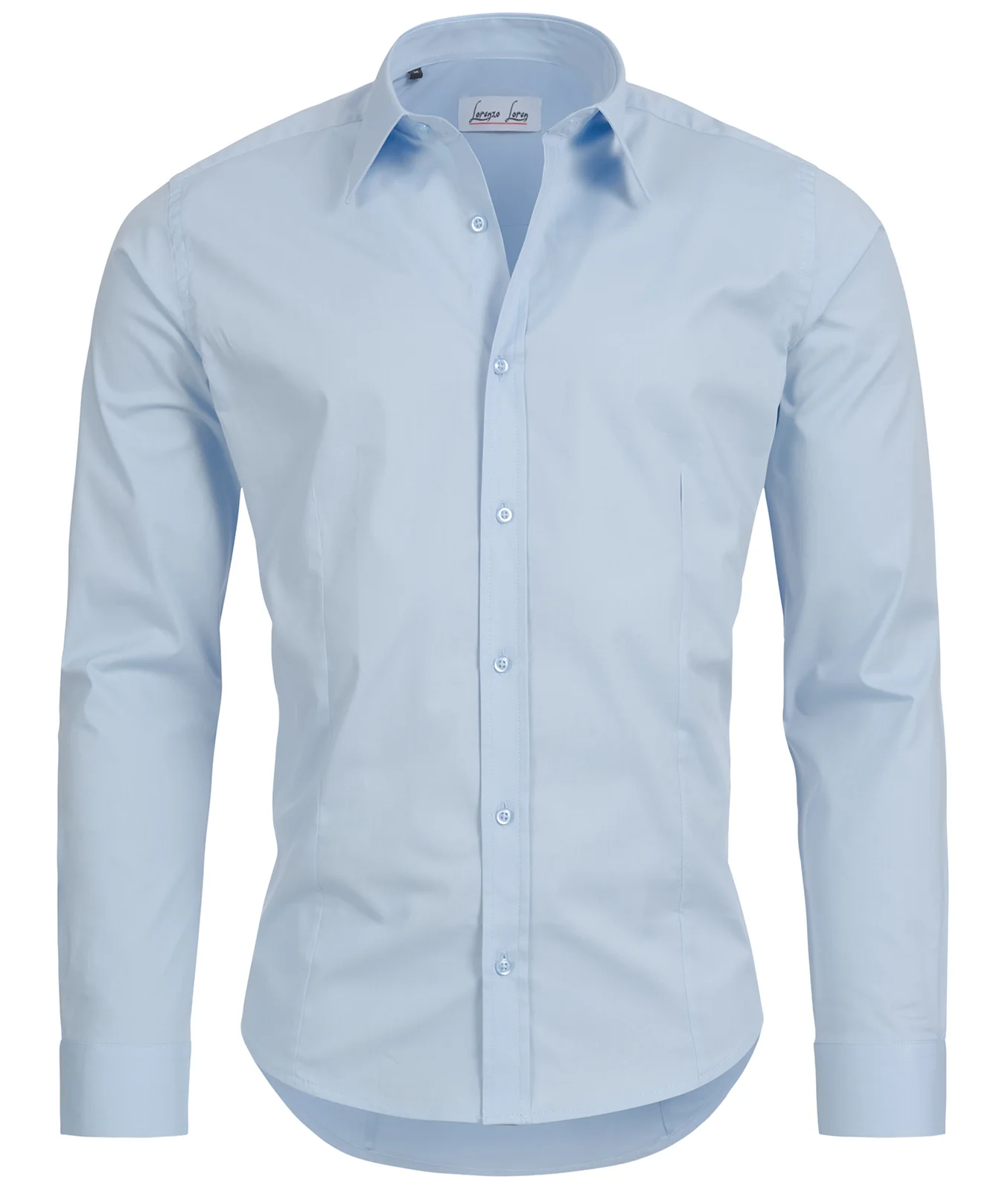 Lorenzo Loren Herren Business Hemd Kentkragen LL-200 - Image 16