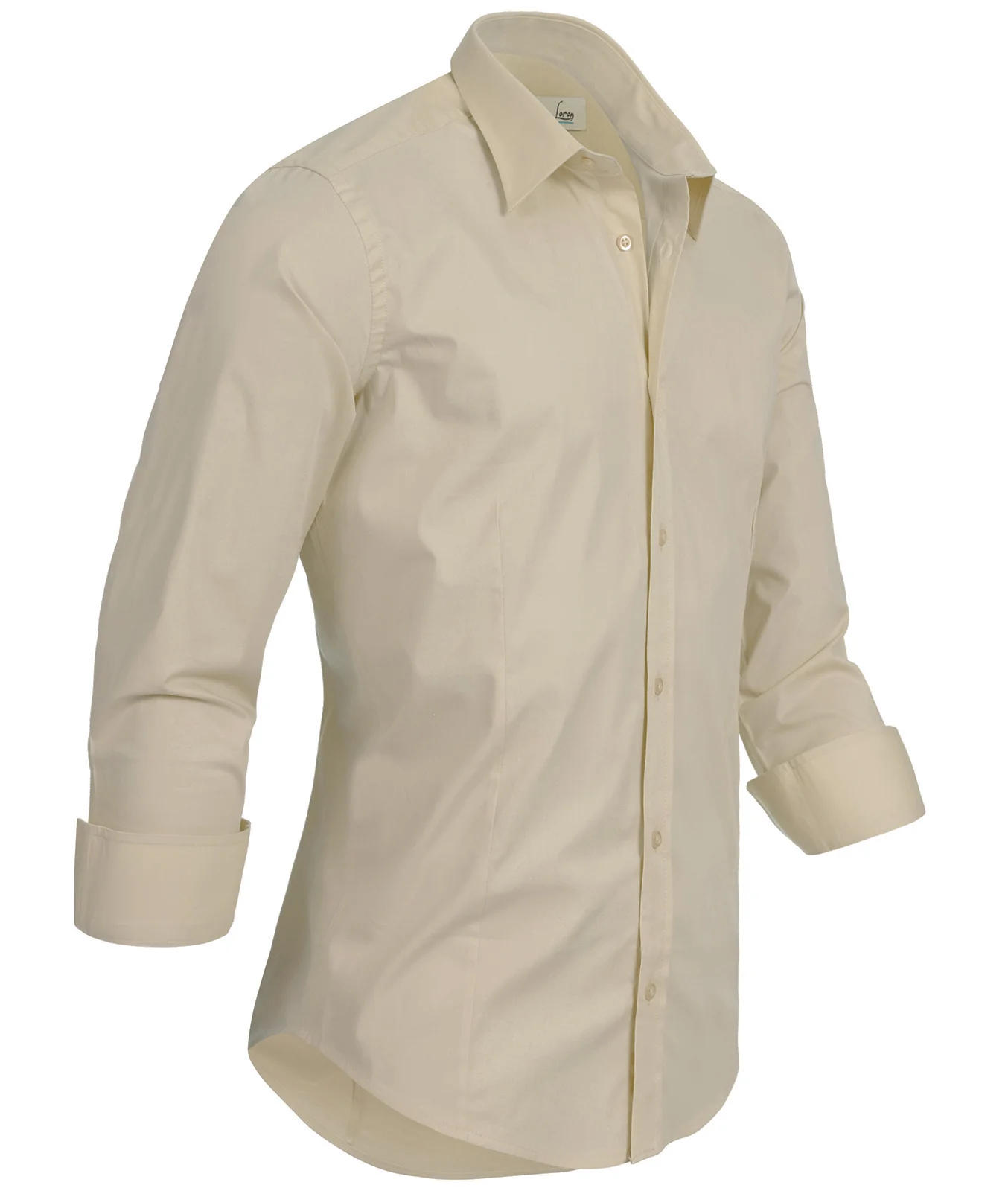 Lorenzo Loren Herren Business Hemd Kentkragen LL-200 - Image 3