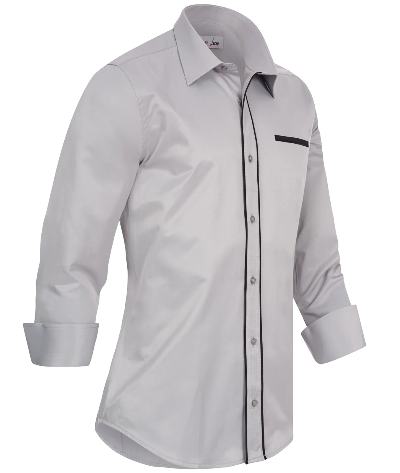 Lorenzo Loren Herren Businesshemd Kentkragen LL-202 - Image 12