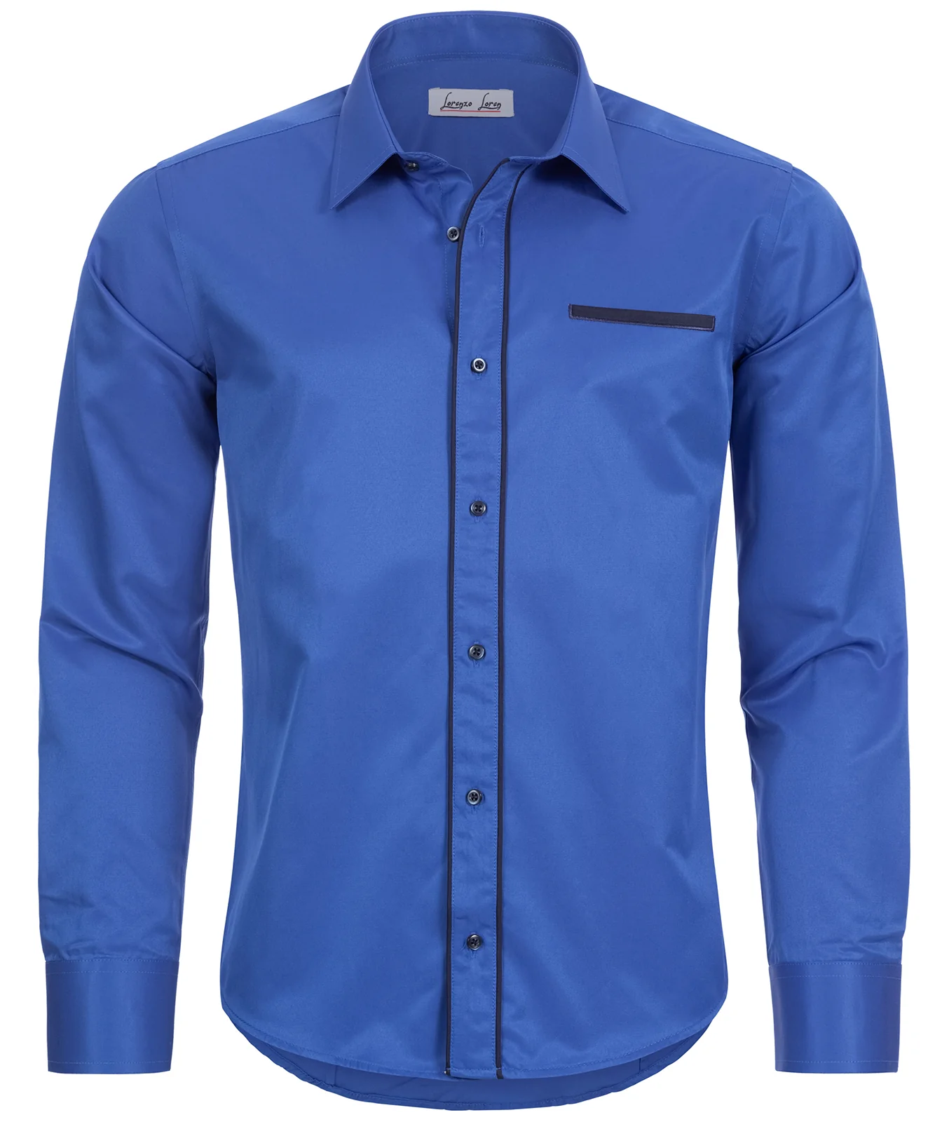 Lorenzo Loren Herren Businesshemd Kentkragen LL-202 - Image 19