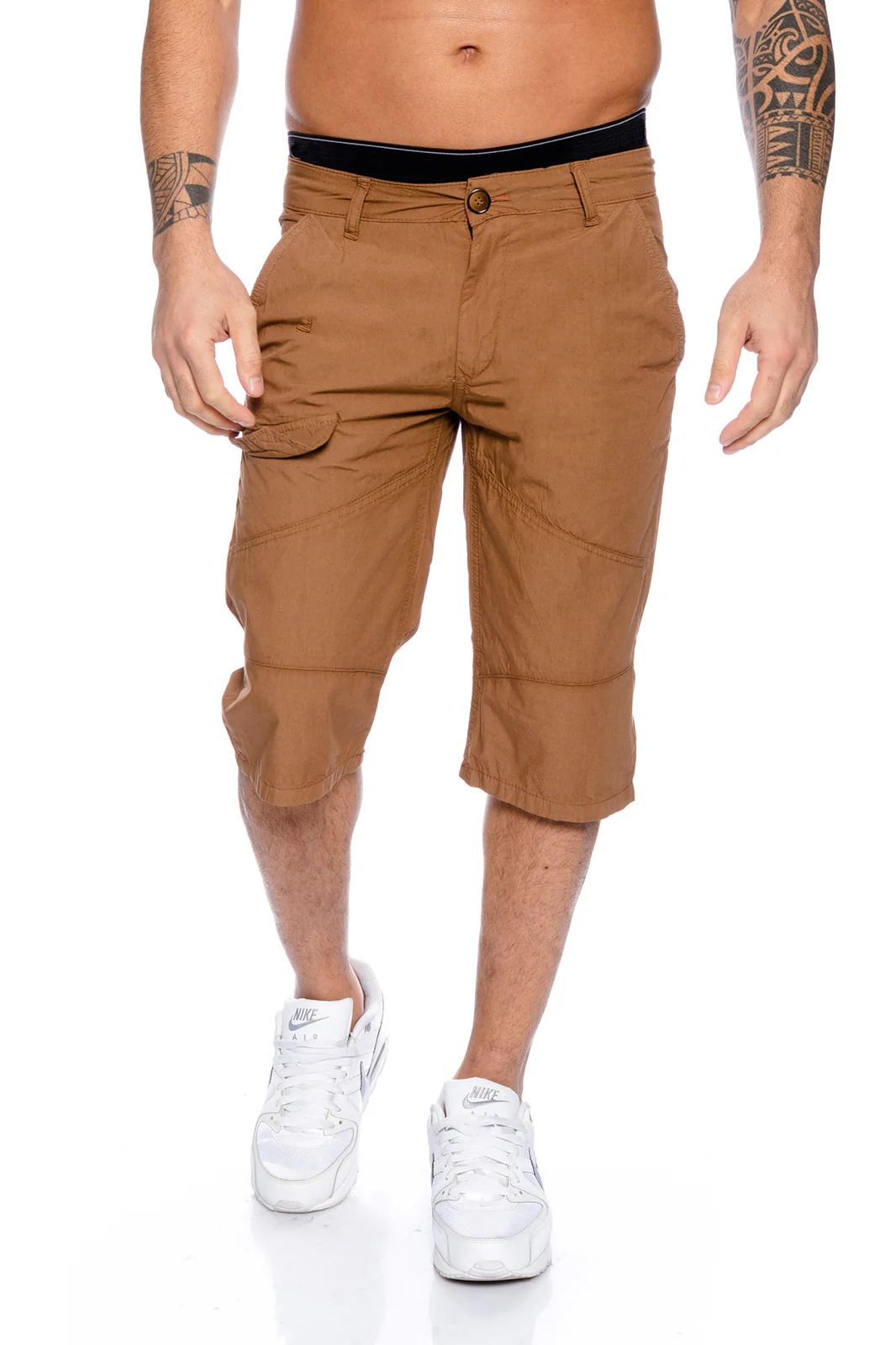 Lorenzo Loren Herren Cargo Shorts Bermuda LL-400