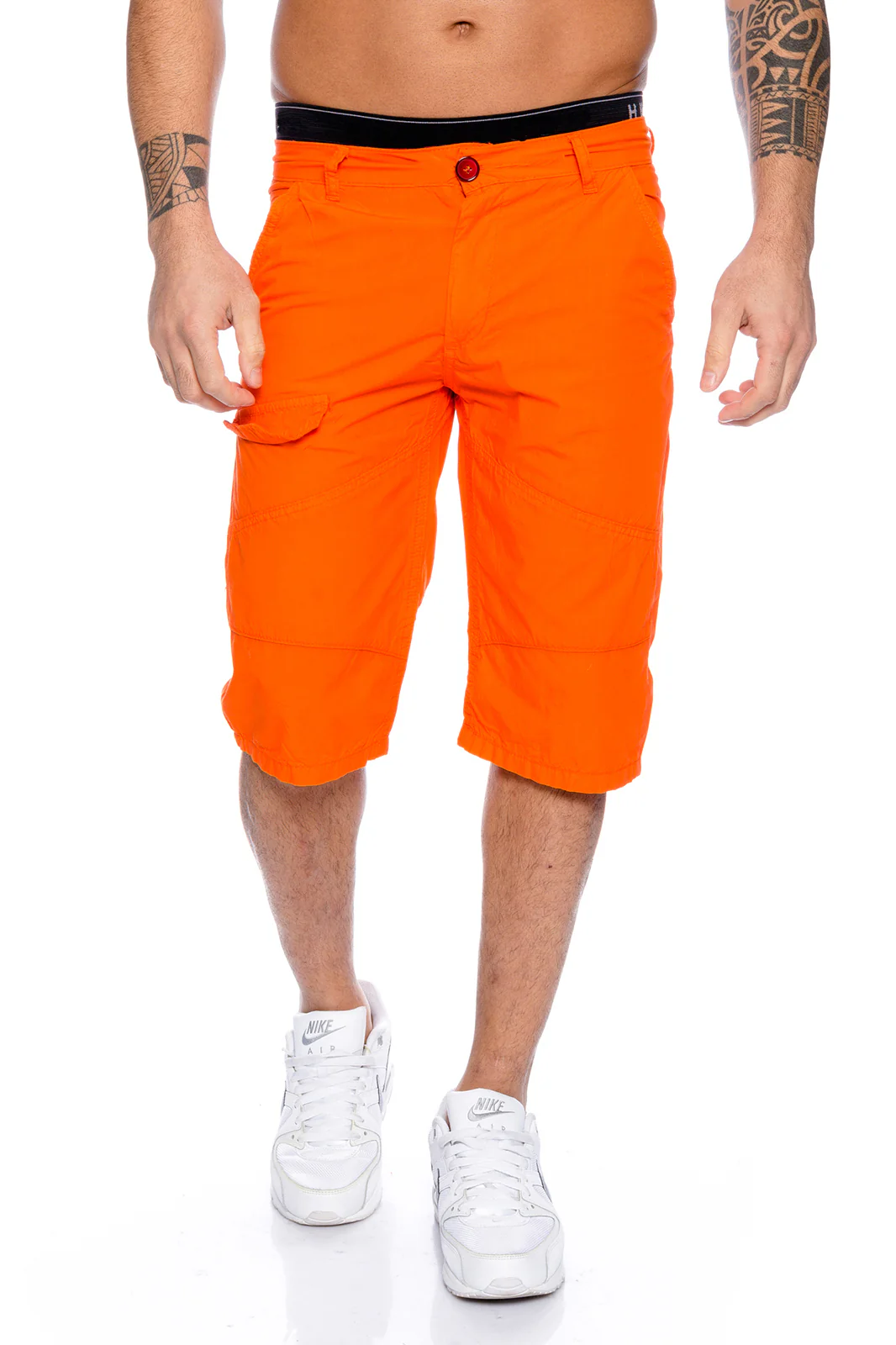 Lorenzo Loren Herren Cargo Shorts Bermuda LL-400 - Image 10