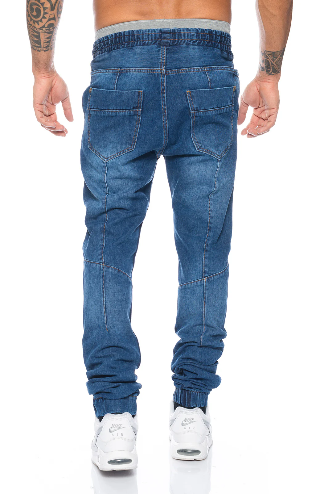 Lorenzo Loren Herren Cargohose Jeans LL-2522a - Image 3