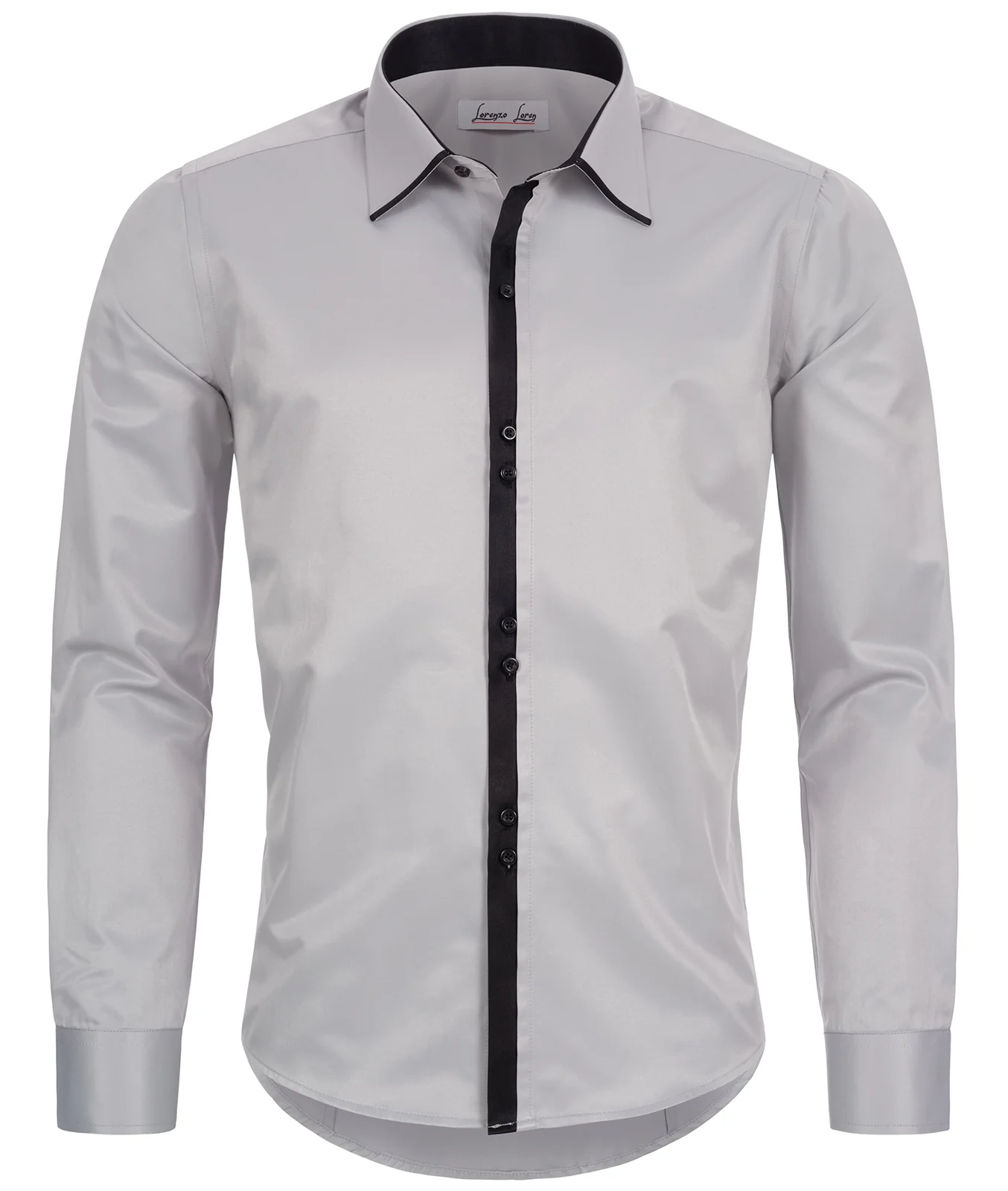 Lorenzo Loren Herren Hemd Kentkragen LL-201 - Image 10