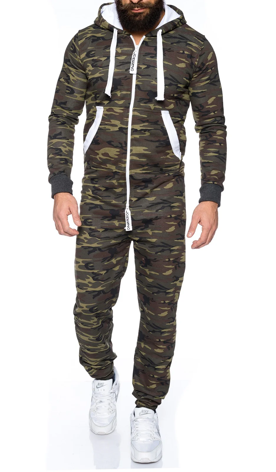 Lorenzo Loren Herren Jumpsuit Jogger LL-204C - Image 2