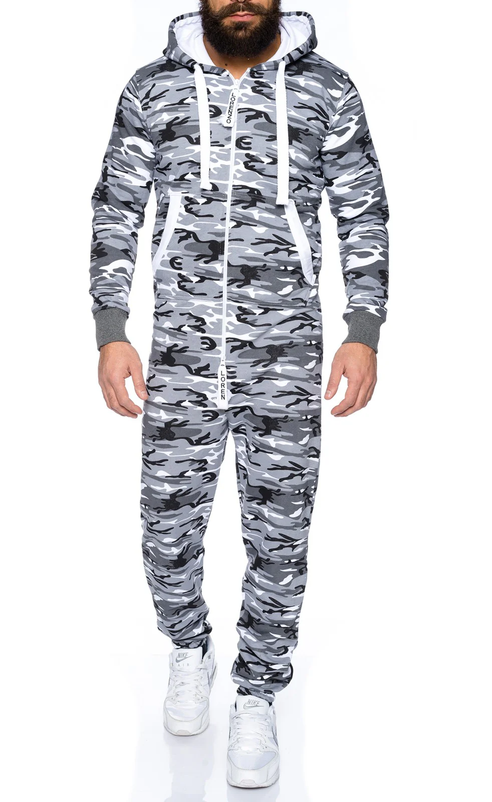 Lorenzo Loren Herren Jumpsuit Jogger LL-204C - Image 3