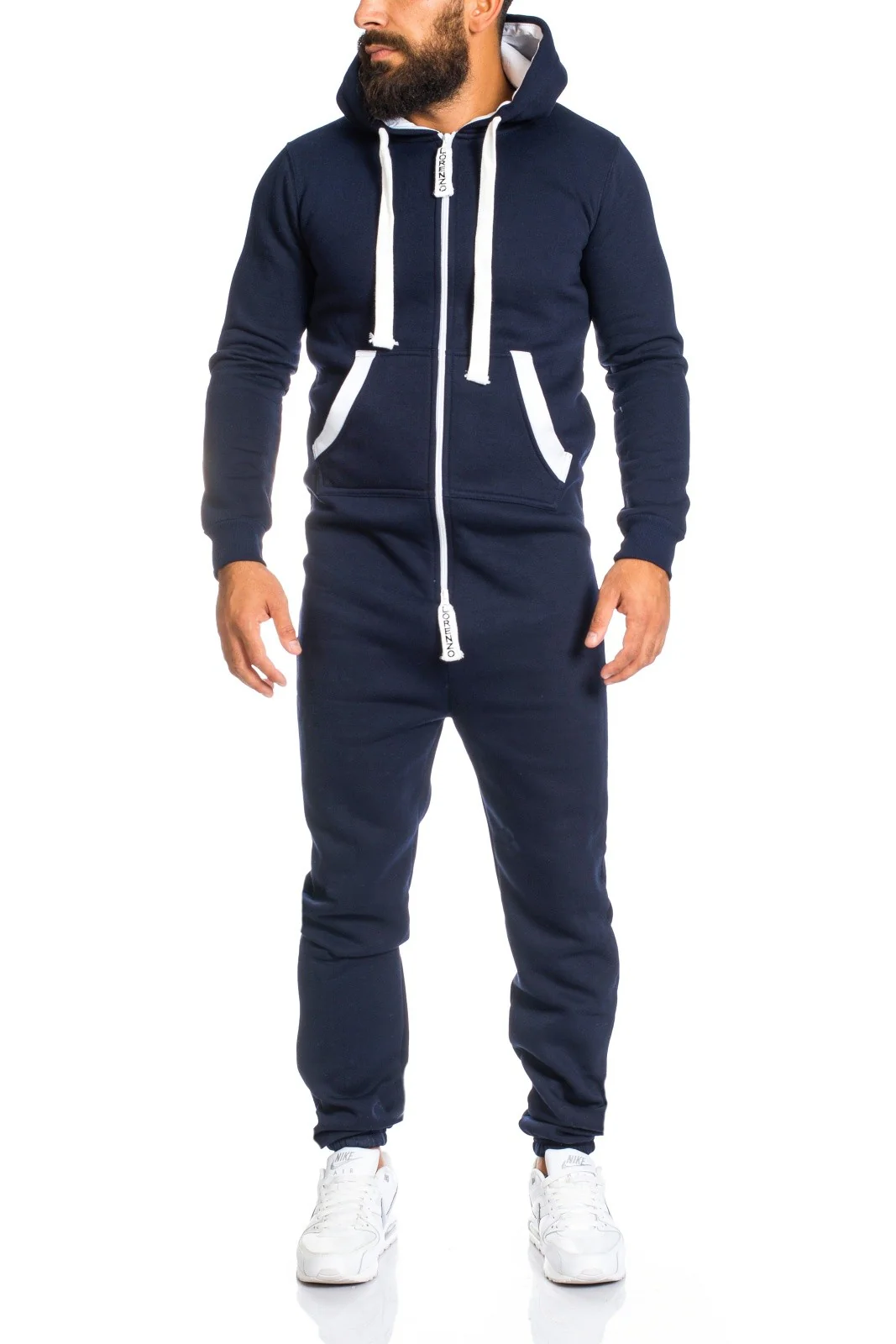 Lorenzo Loren Herren Jumpsuit Jogger LL-204C - Image 5