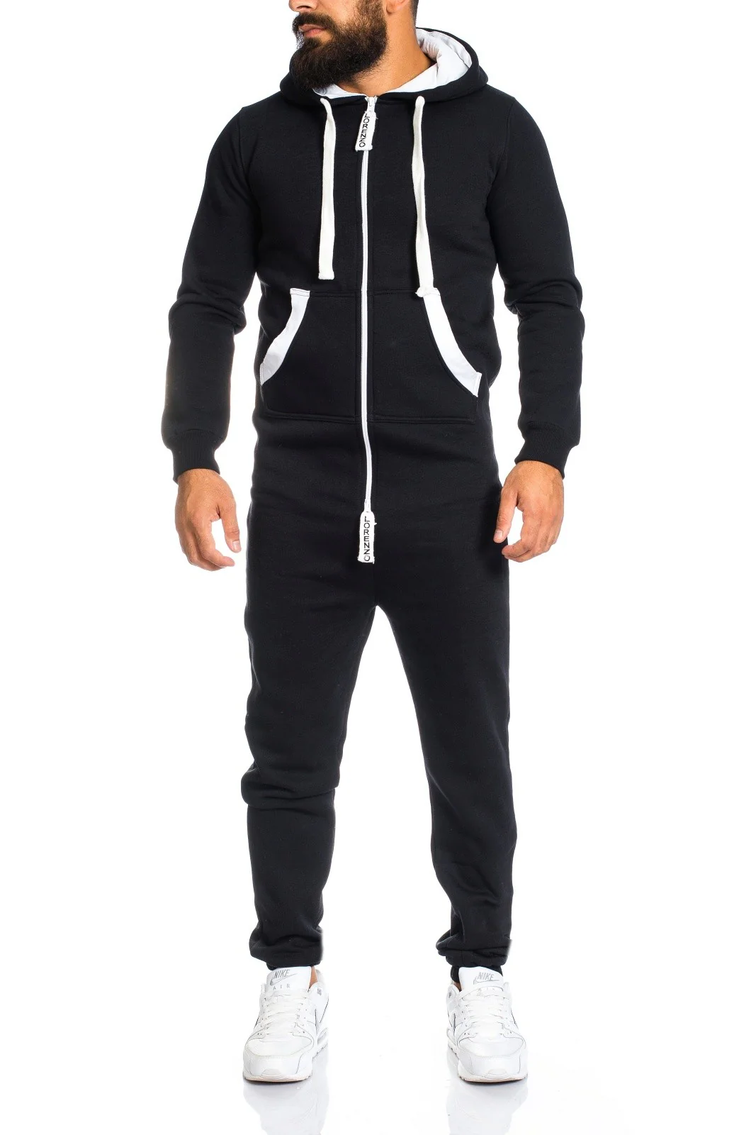 Lorenzo Loren Herren Jumpsuit Jogger LL-204C - Image 6
