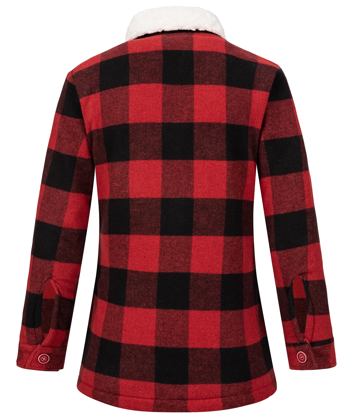 Rock Creek Damen Flanelljacke Teddyfellkragen D-469 - Image 12