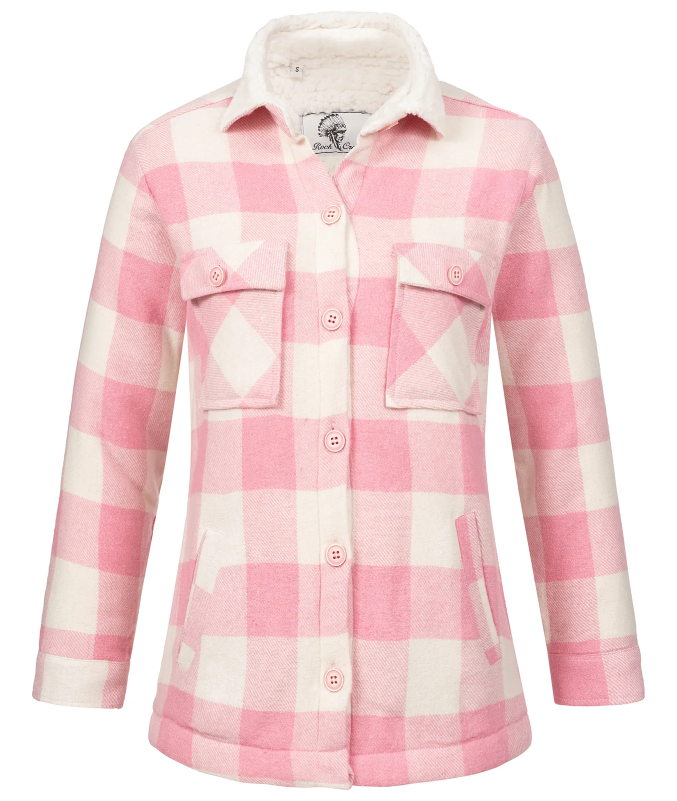 Rock Creek Damen Flanelljacke Teddyfellkragen D-469 - Image 13