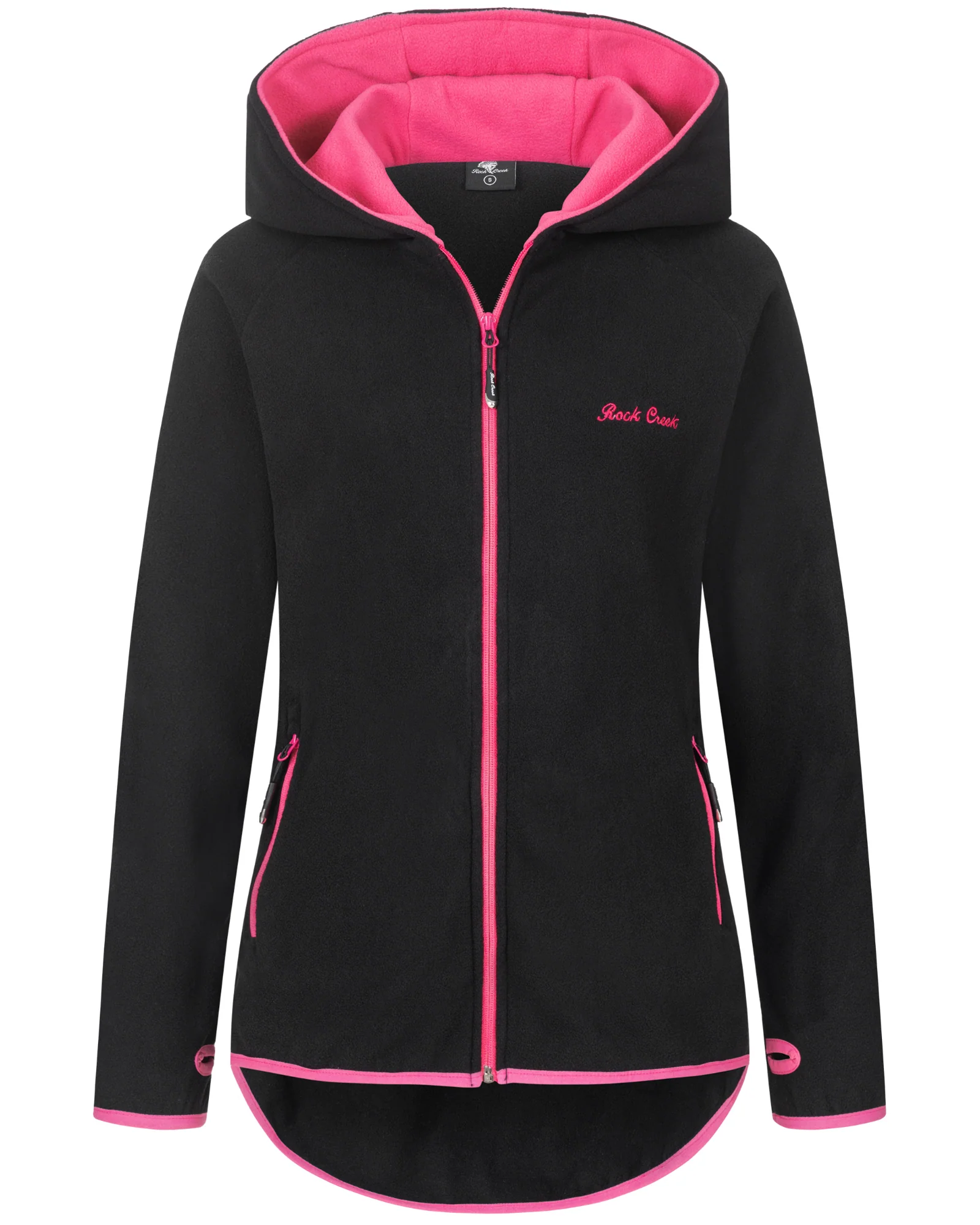 Rock Creek Damen Fleecejacke Lang D-502 - Image 7