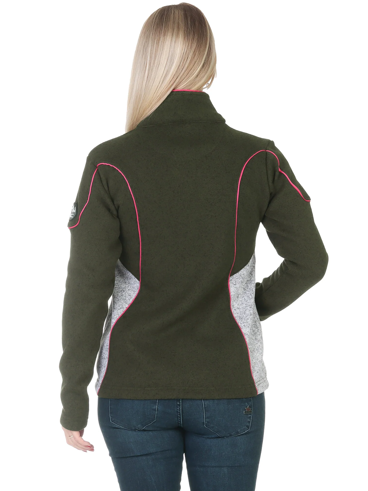 Rock Creek Damen Fleecejacke Melange Fleece D-499 - Image 24