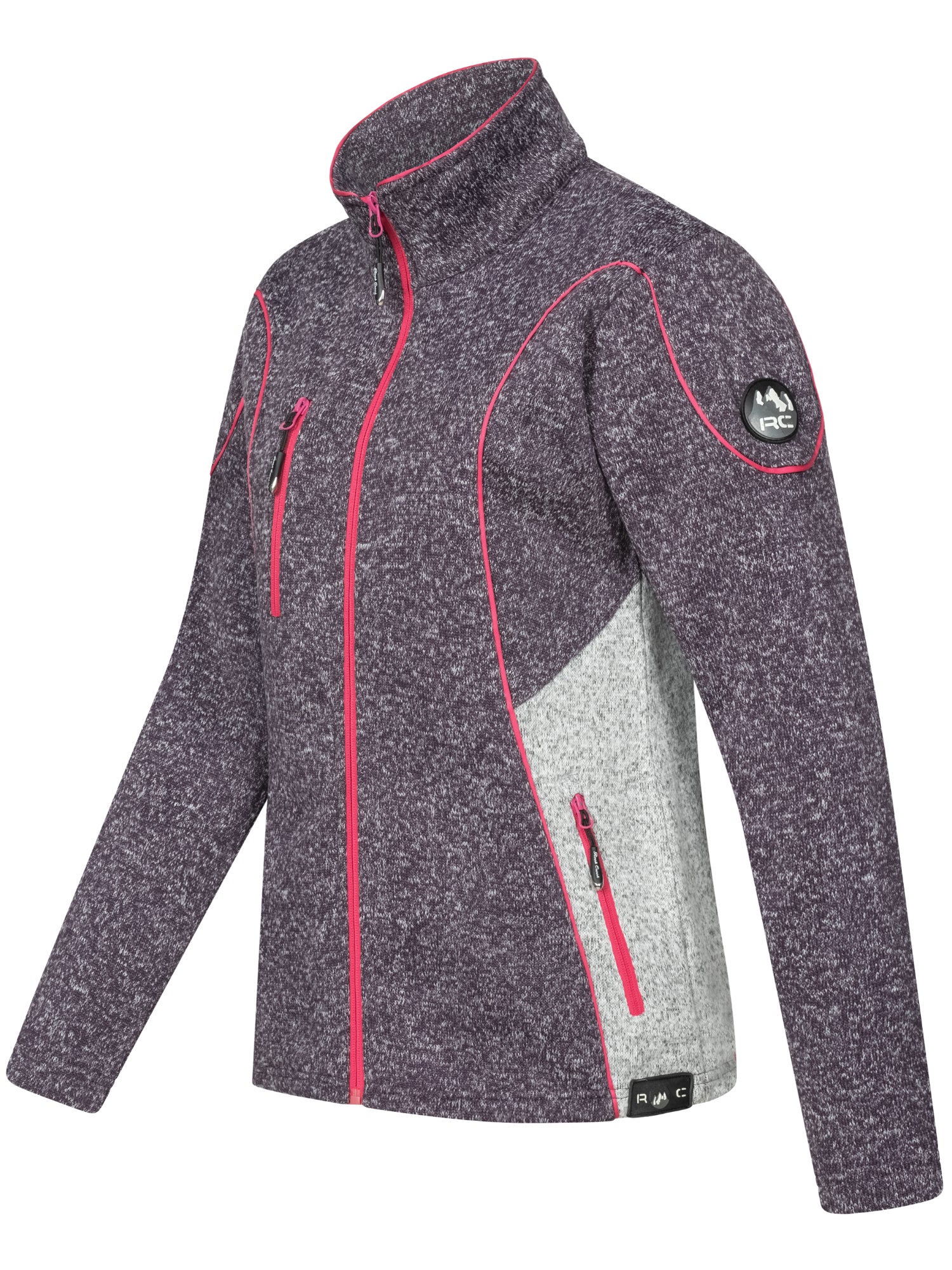 Rock Creek Damen Fleecejacke Melange Fleece D-499 - Image 27