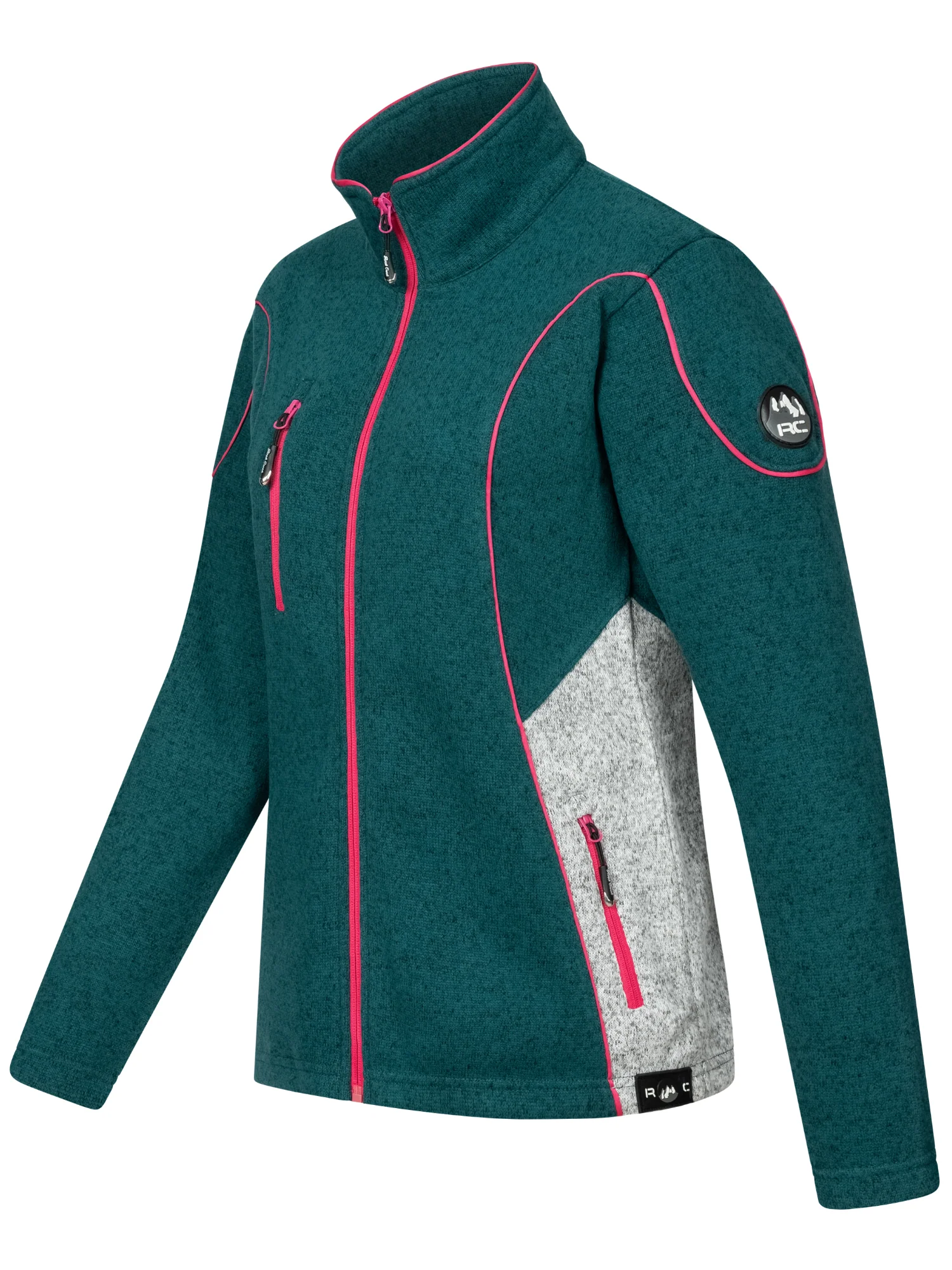 Rock Creek Damen Fleecejacke Melange Fleece D-499 - Image 33