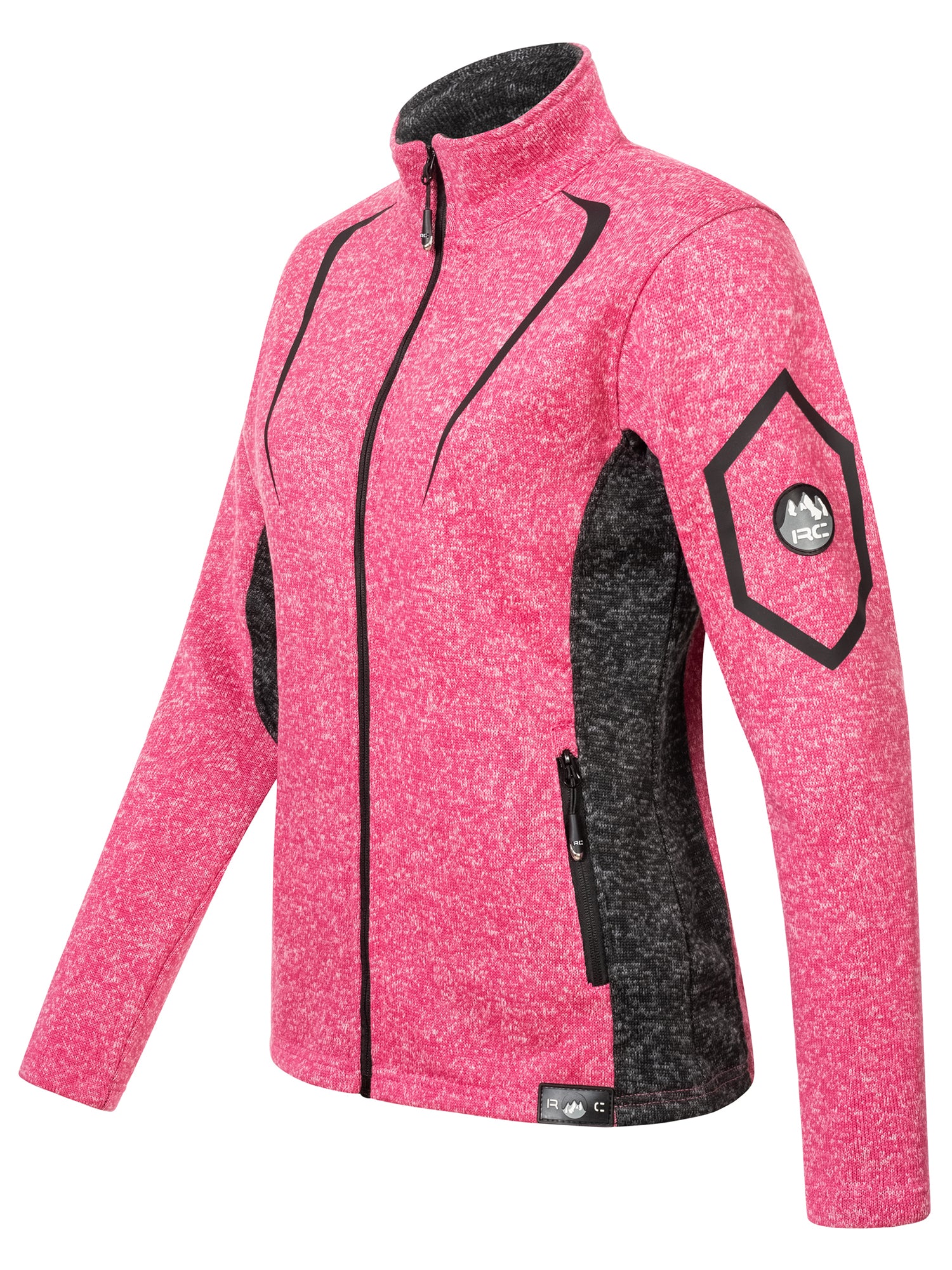 Rock Creek Damen Fleecejacke Melange Fleece D-505 - Image 11