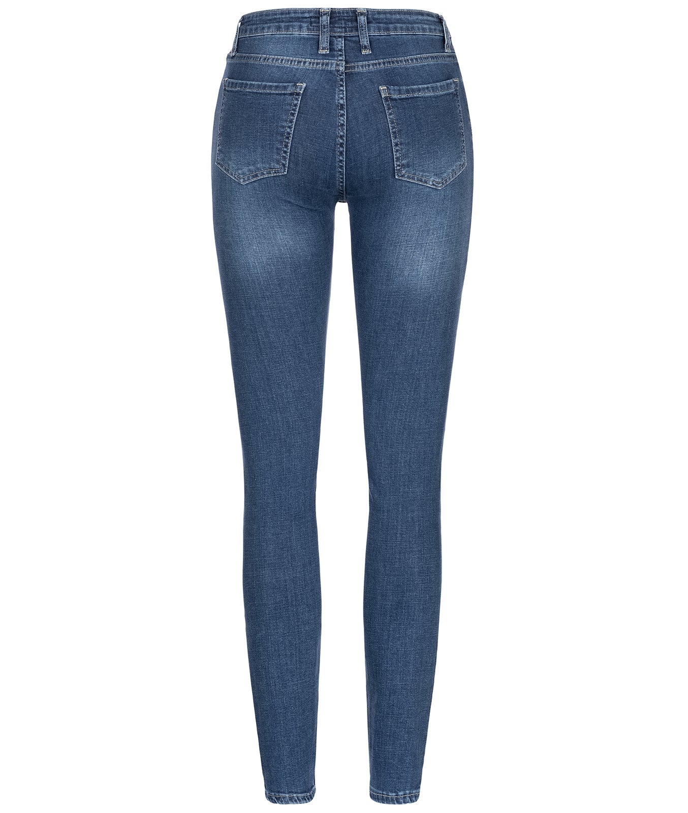 Rock Creek Damen Jeans Skinny Fit Blau D-398 - Image 3