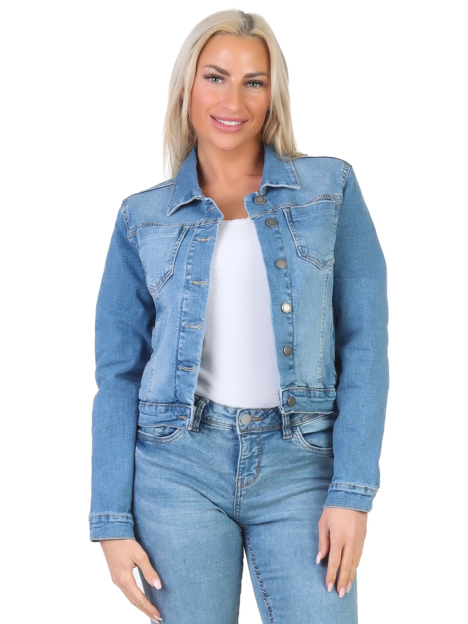 Rock Creek Damen Jeansjacke D-493 - Image 13