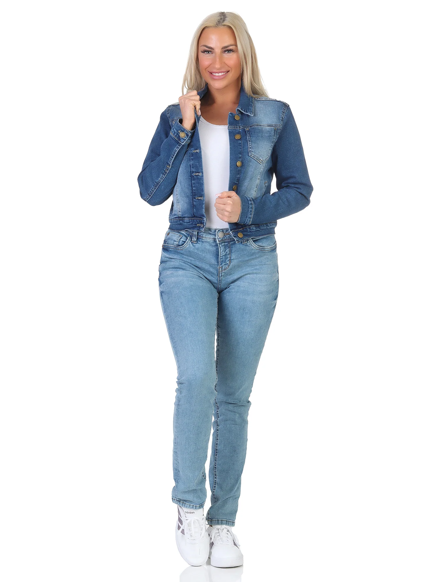 Rock Creek Damen Jeansjacke D-493 - Image 17