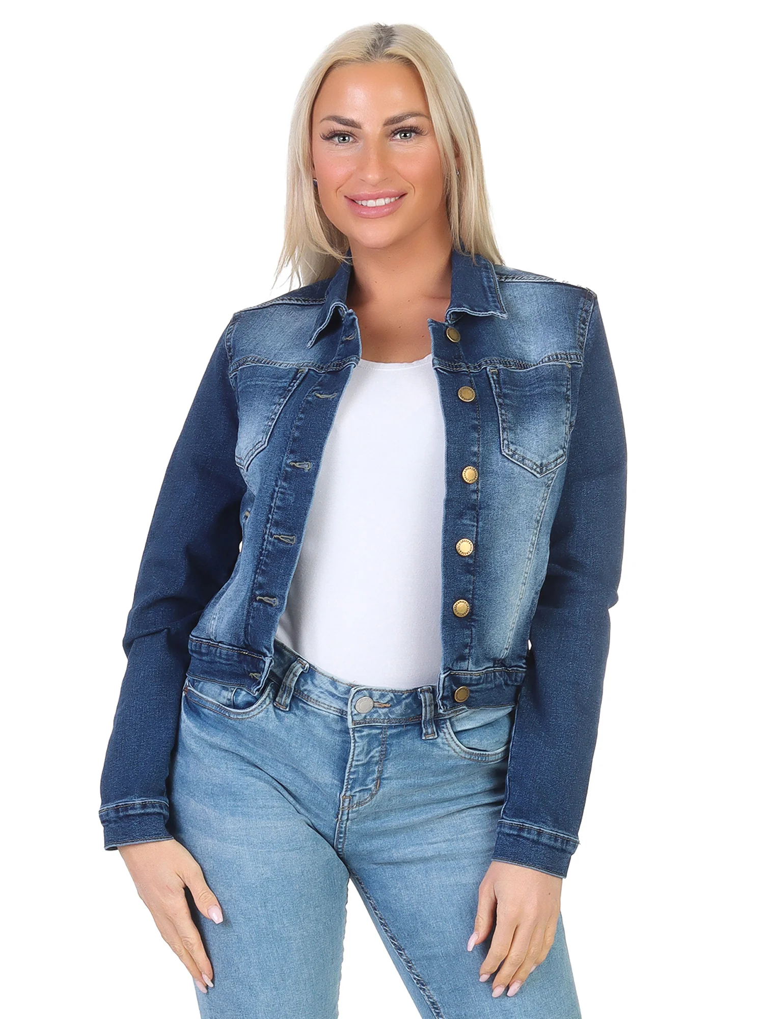 Rock Creek Damen Jeansjacke D-493 - Image 18