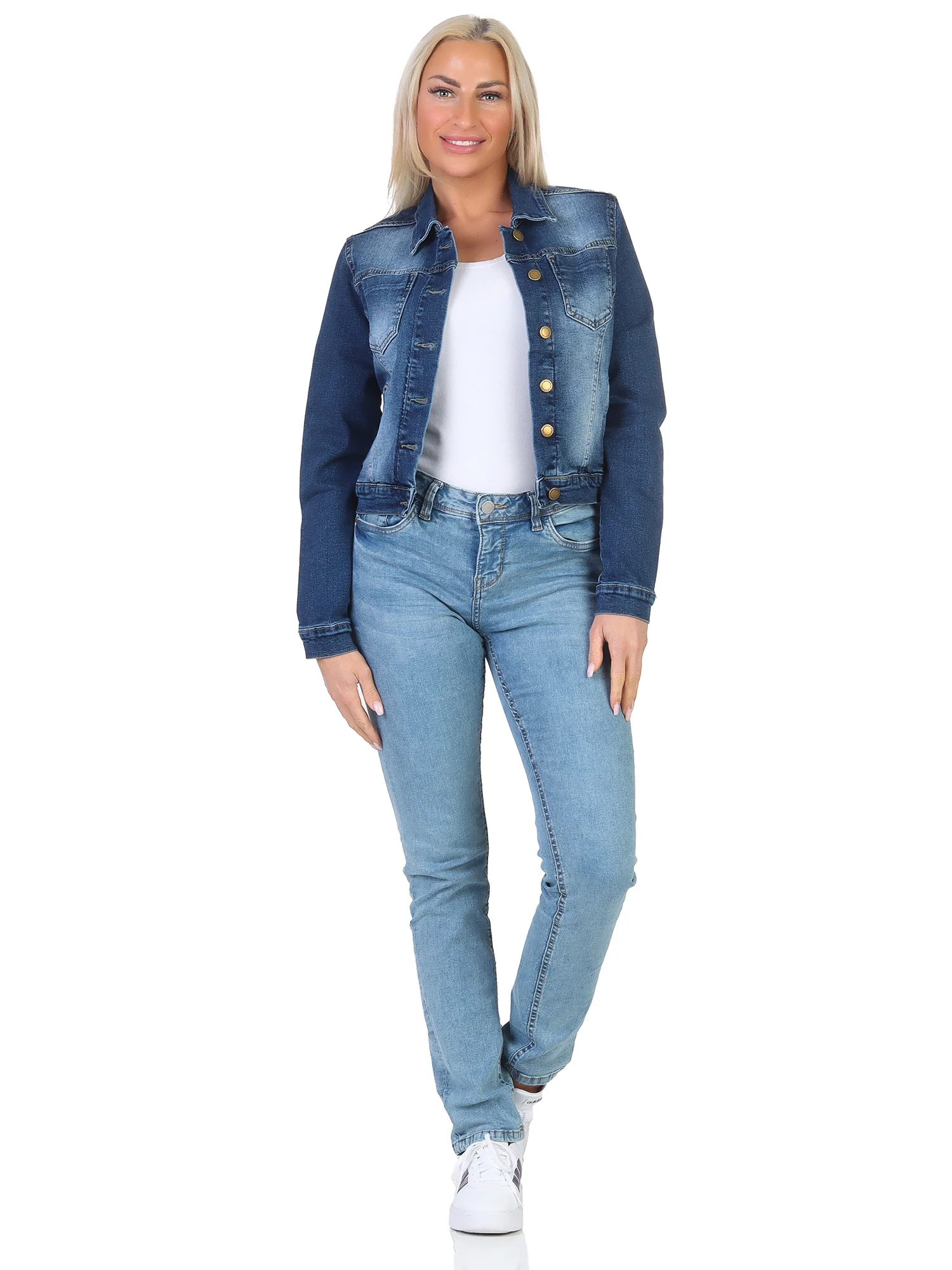 Rock Creek Damen Jeansjacke D-493 - Image 20