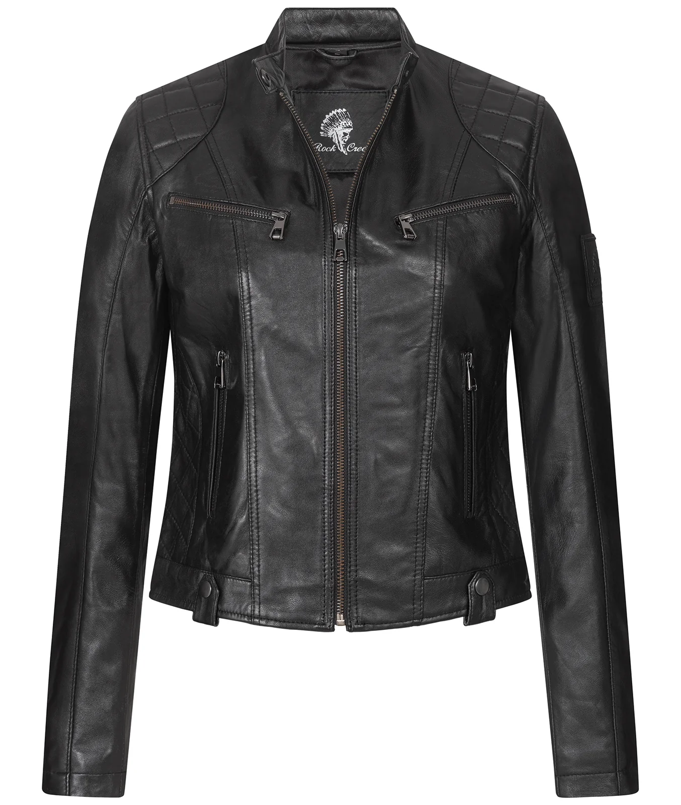 Rock Creek Damen Lederjacke D-481 - Image 13