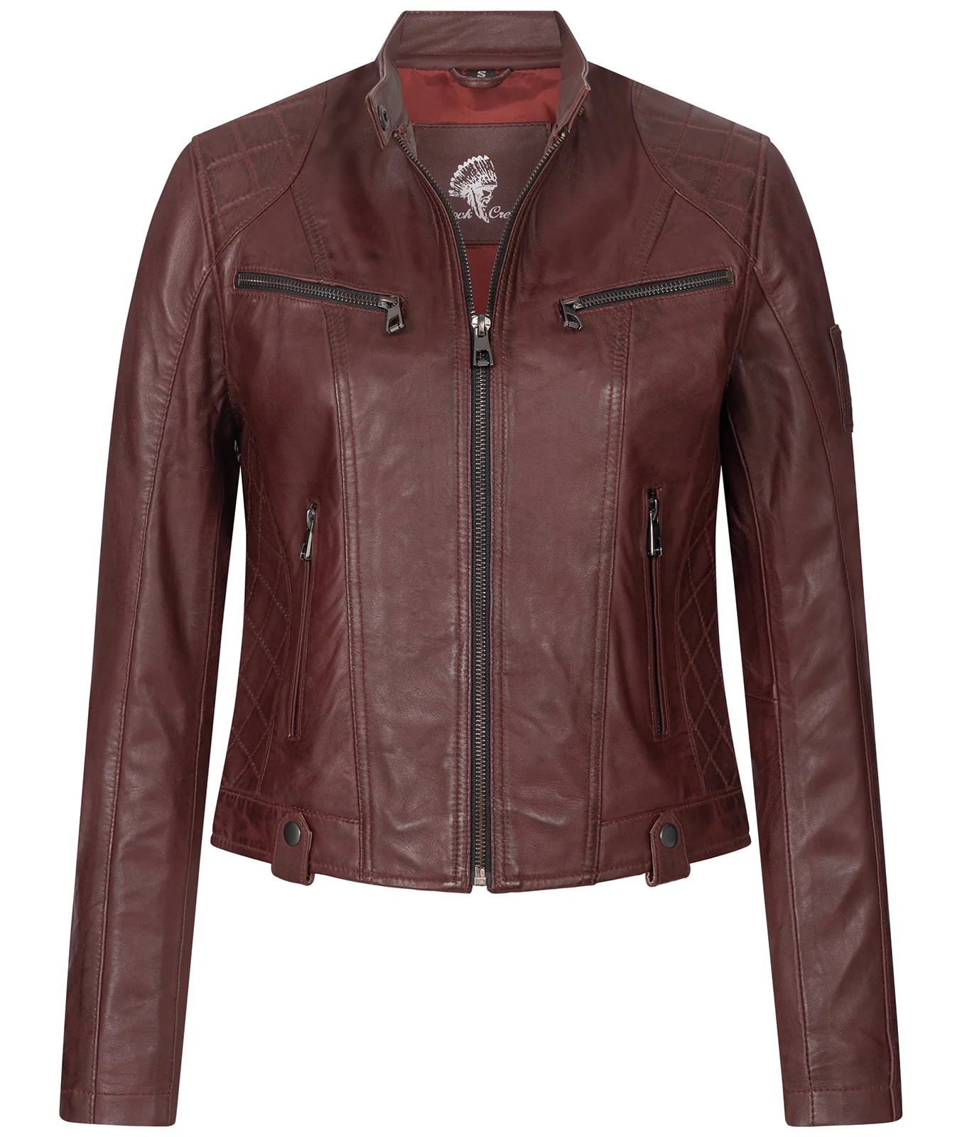 Rock Creek Damen Lederjacke D-481 - Image 17