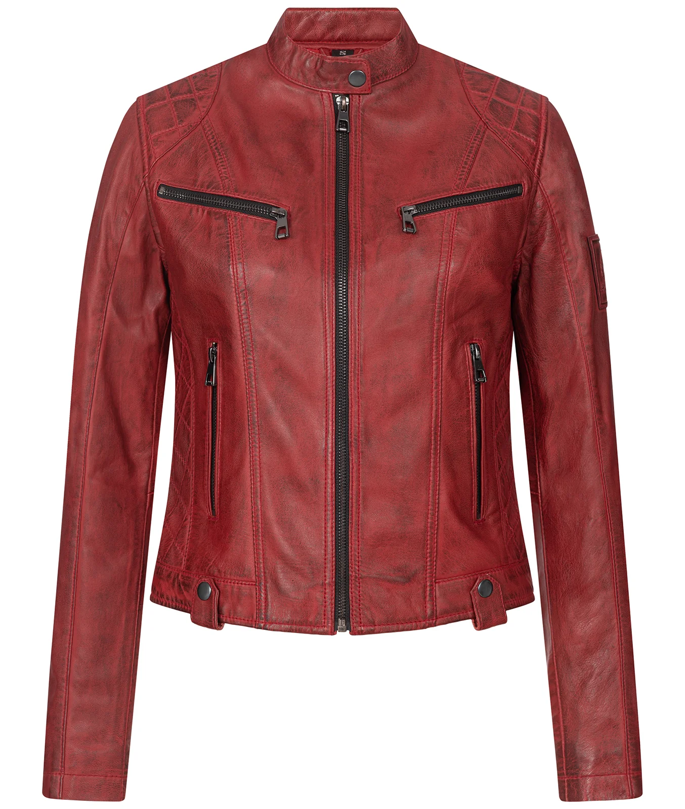 Rock Creek Damen Lederjacke D-481 - Image 8