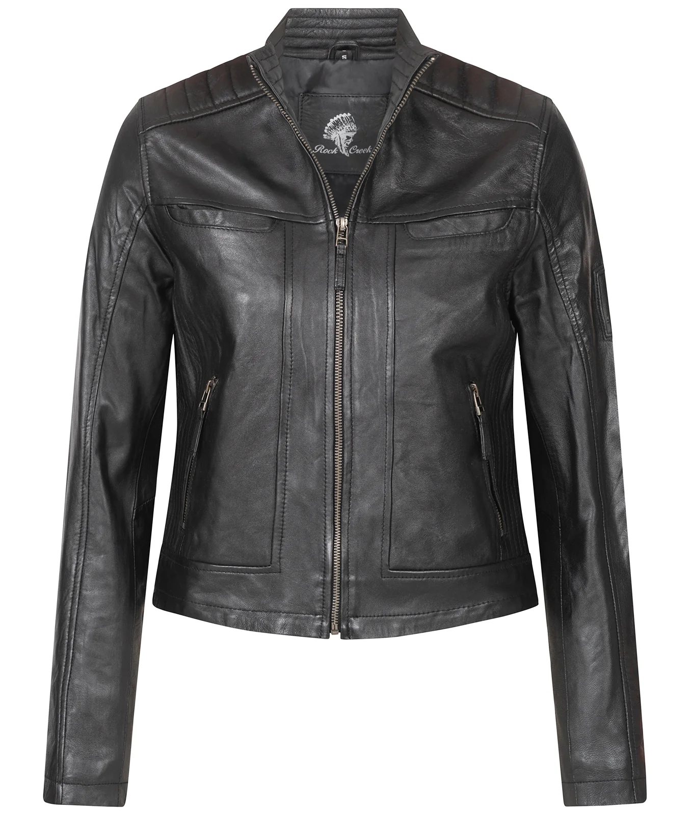 Rock Creek Damen Lederjacke D-486 - Image 8