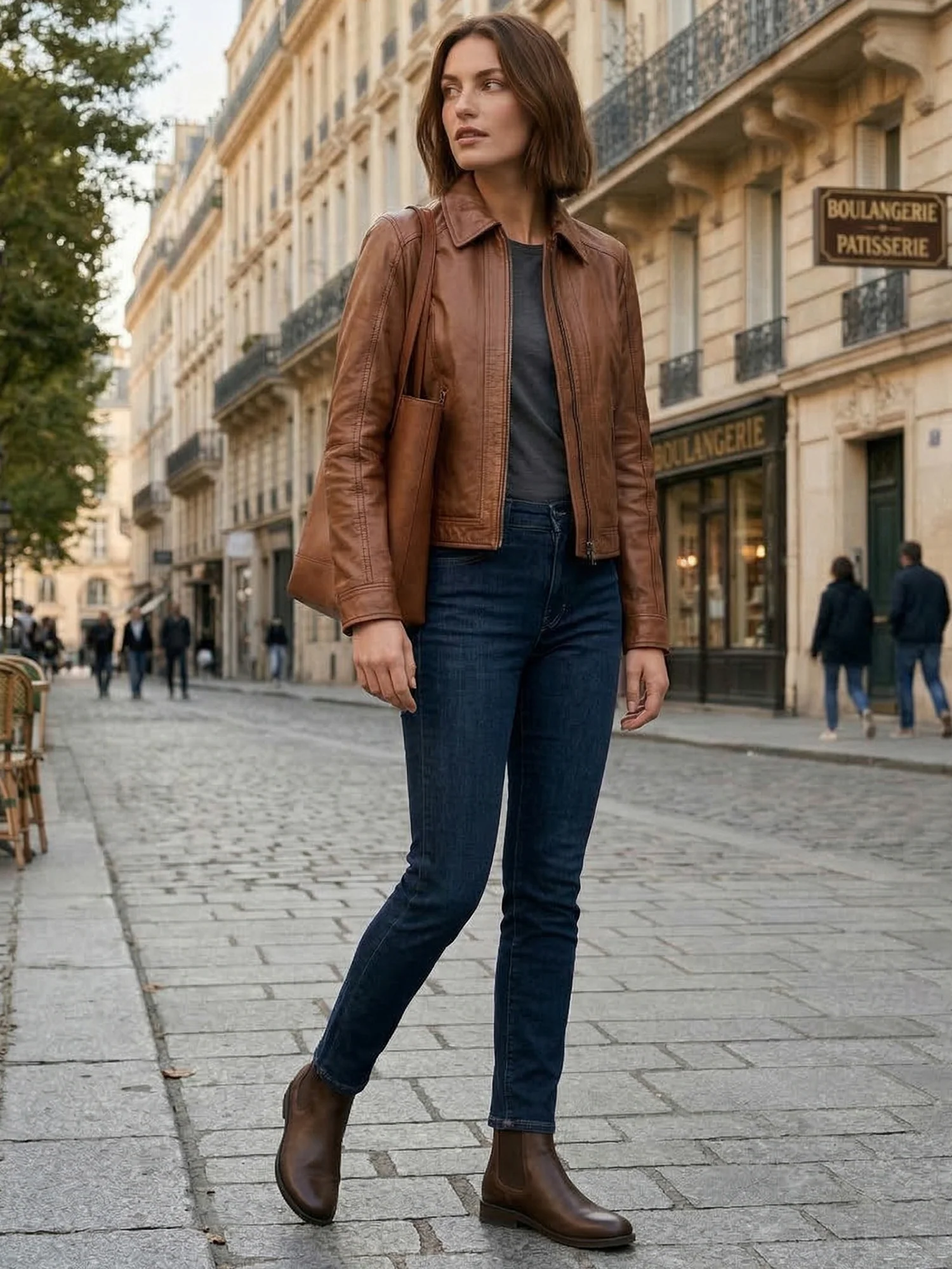 Rock Creek Damen Lederjacke D-487 - Image 20