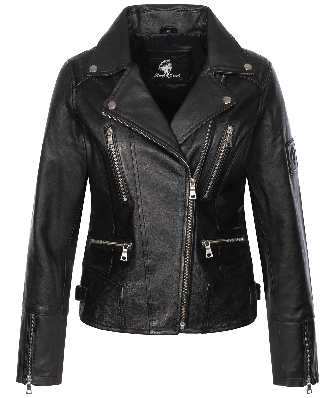 Rock Creek Damen Lederjacke D-490