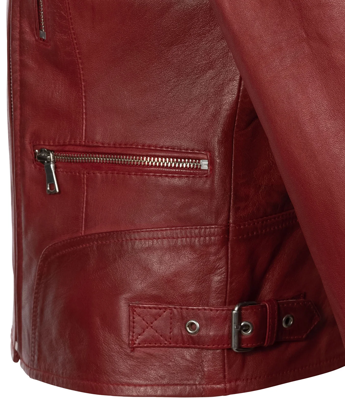 Rock Creek Damen Lederjacke D-490 - Image 14