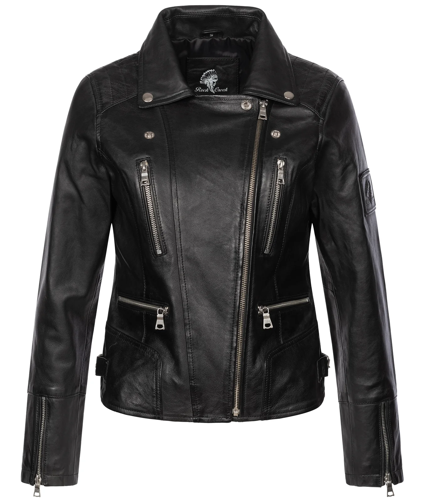 Rock Creek Damen Lederjacke D-490 - Image 2
