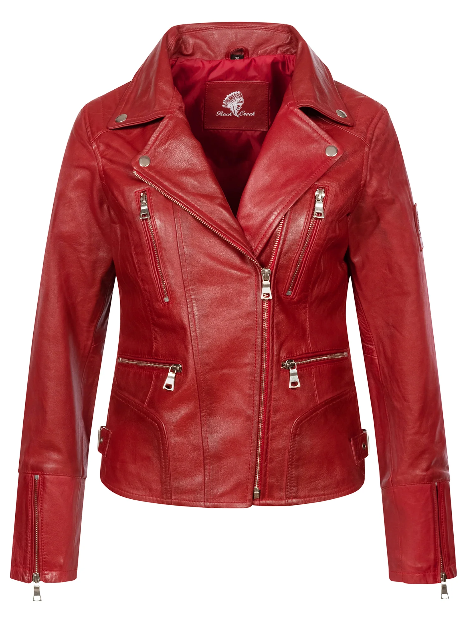 Rock Creek Damen Lederjacke D-490 - Image 21