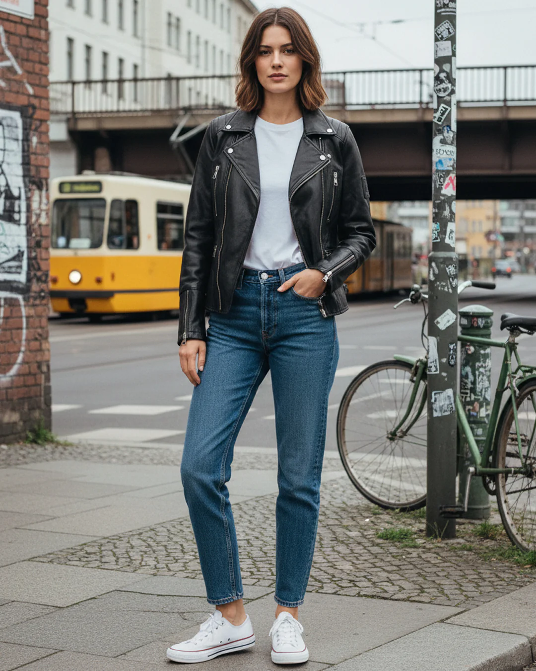 Rock Creek Damen Lederjacke D-490 - Image 29