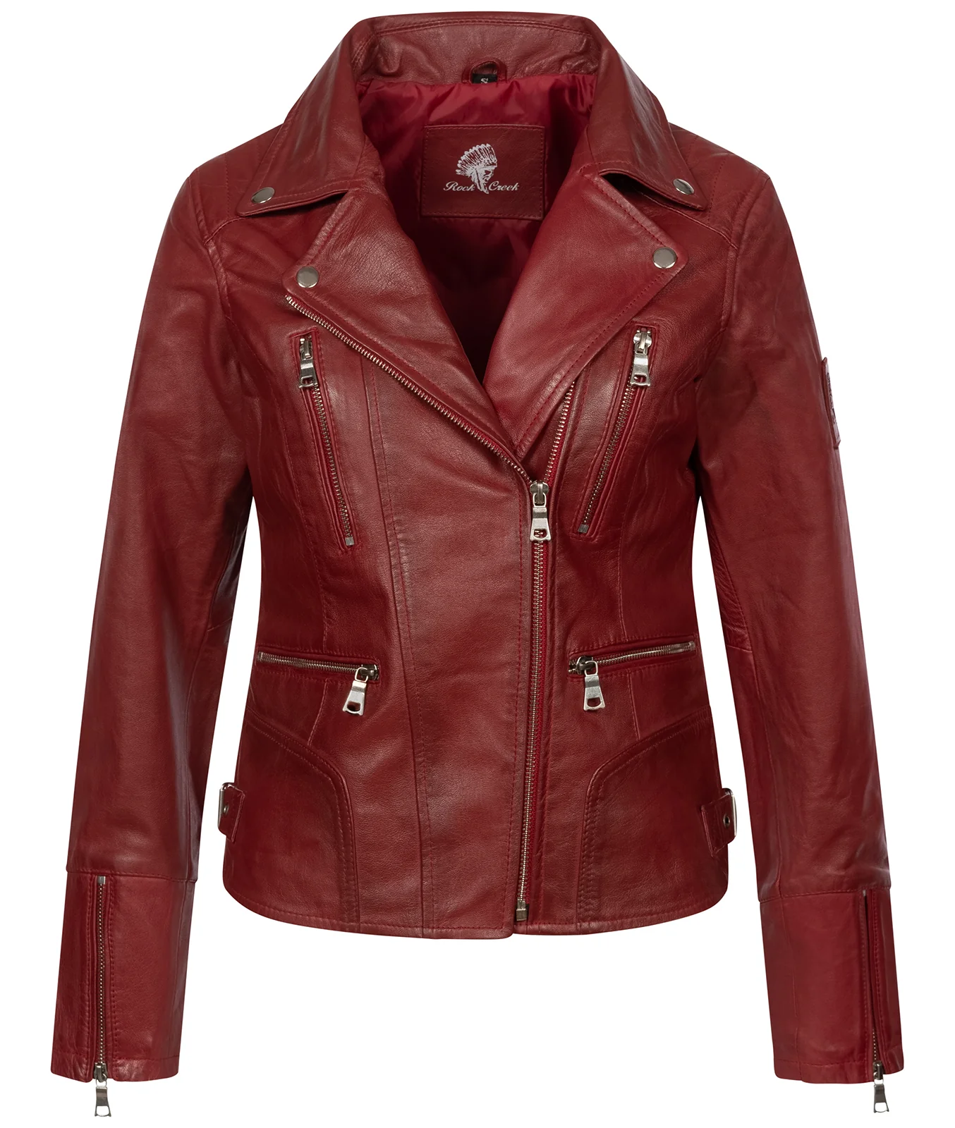 Rock Creek Damen Lederjacke D-490 - Image 9