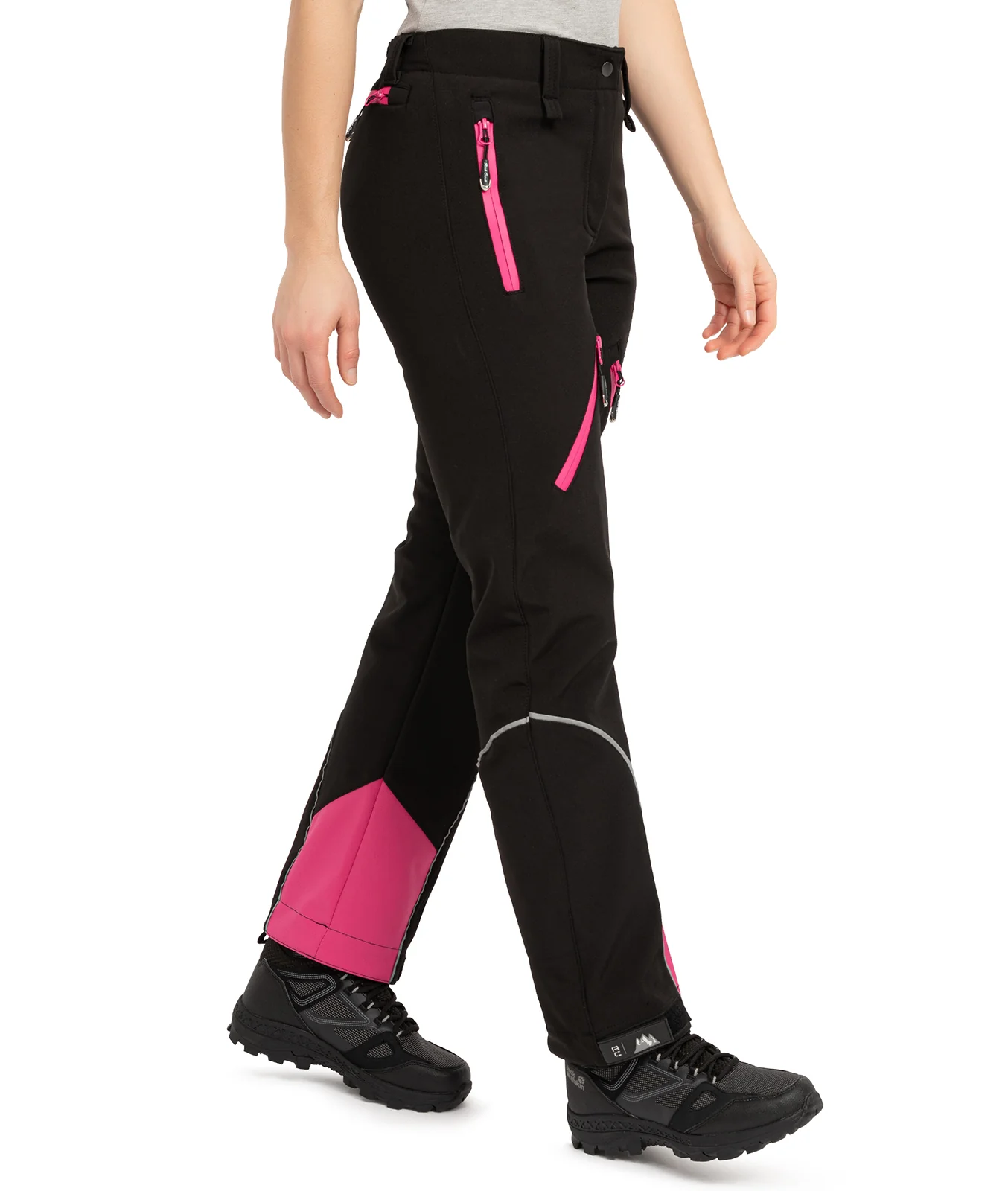 Rock Creek Damen Softshell Hose Outdoorhose D-444 - Image 2